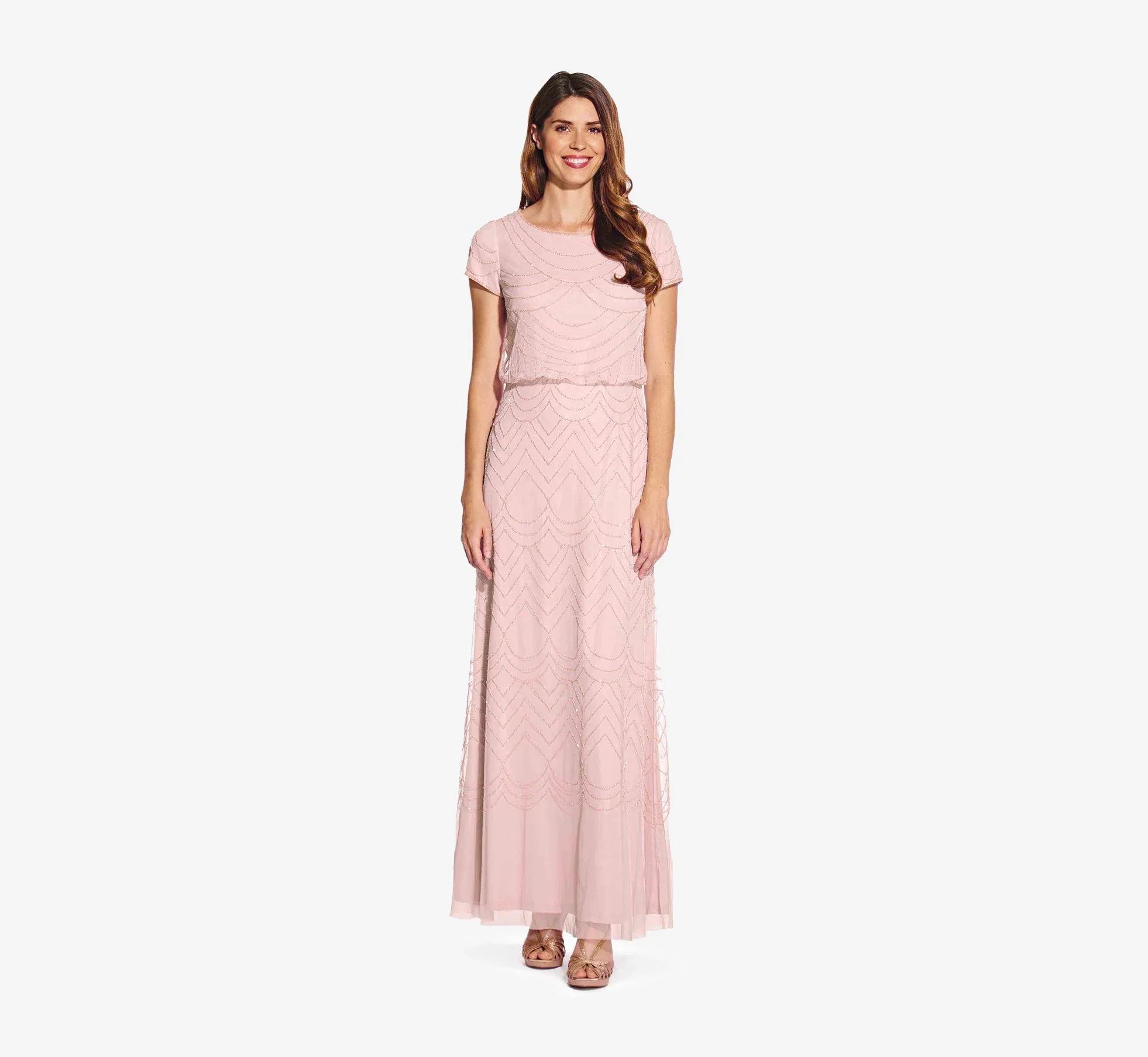 Adrianna Papell Bridesmaid Dress Style 191916100 - Image 14