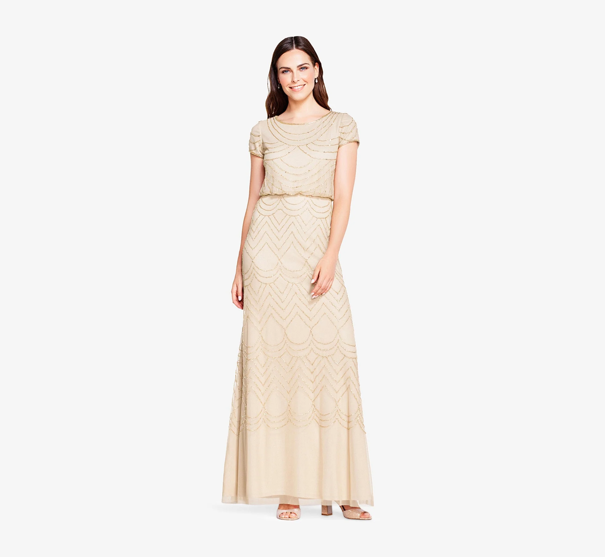 Adrianna Papell Bridesmaid Dress Style 191916100 - Image 5