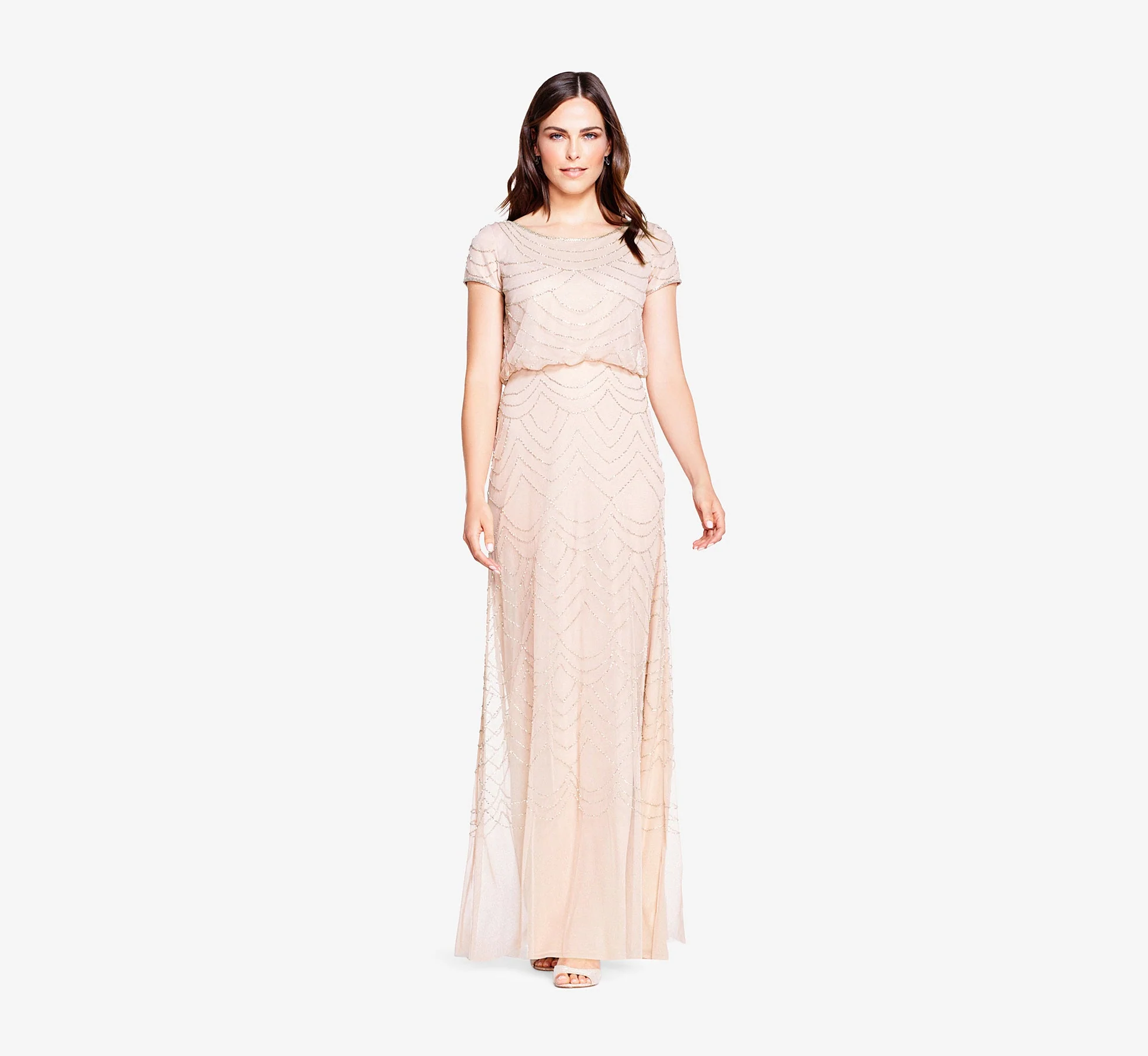 Adrianna Papell Bridesmaid Dress Style 191916100 - Image 7
