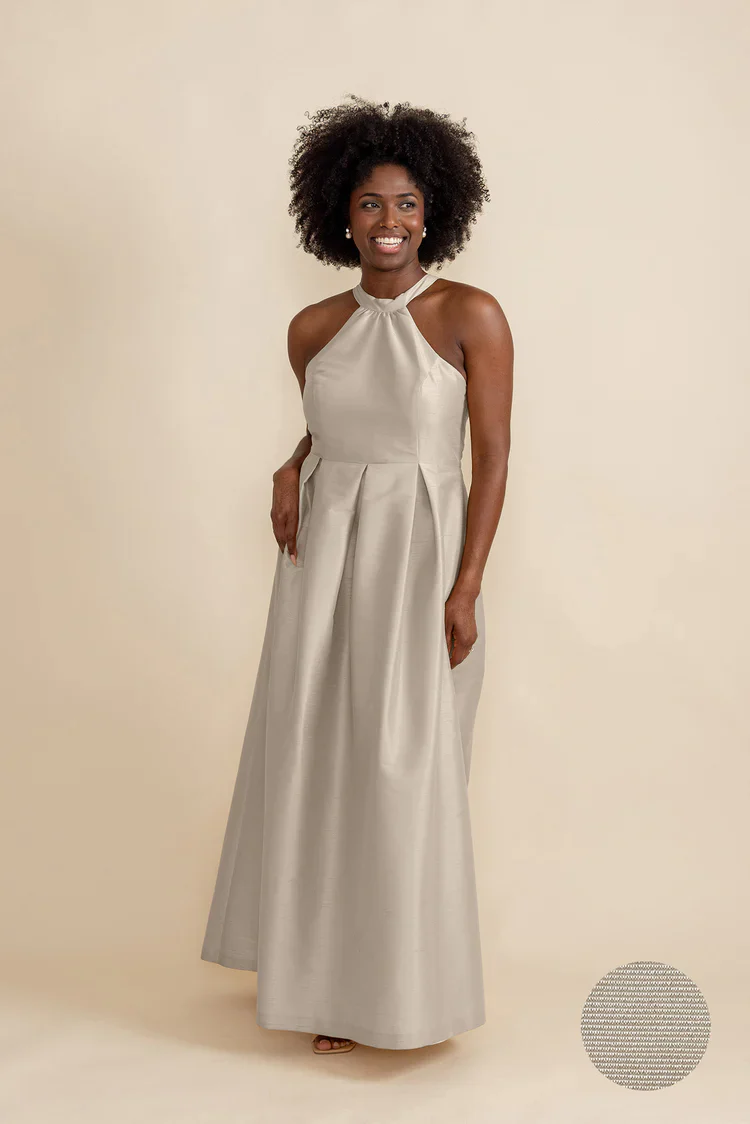 Abby Bodice with Dahlia Skirt Long in Drapey Bengaline - Image 5