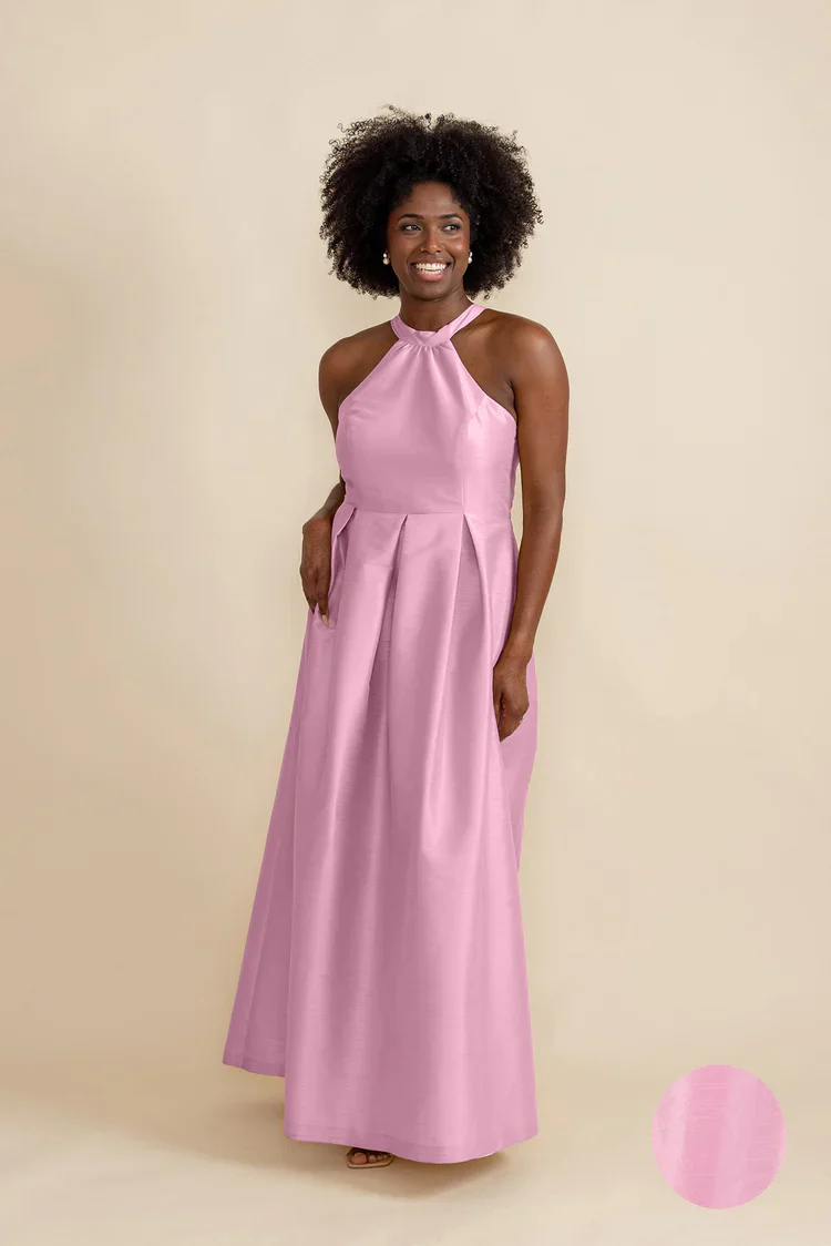 Abby Bodice with Dahlia Skirt in Shantung - Image 12