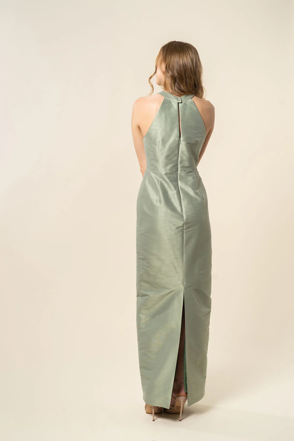 Abby Bodice with Trumpet Skirt in Drapey Bengaline - Image 2
