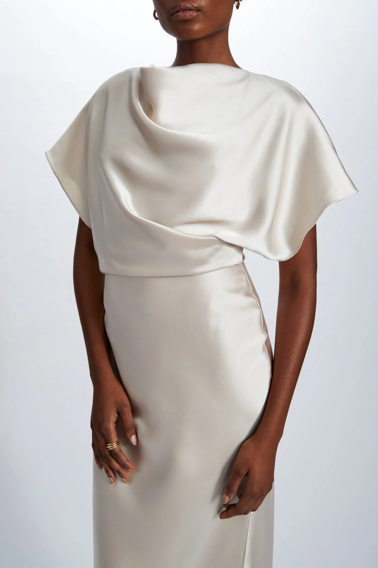 Amsale Bridesmaid Dress P727S - Image 5