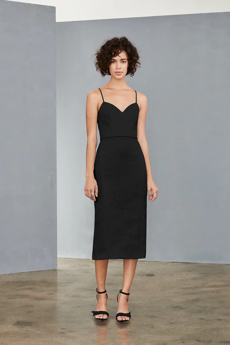 Amsale Little White Dress LW139 - Image 3