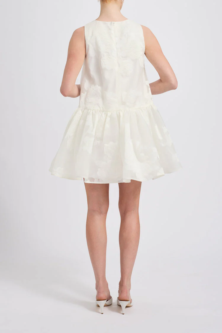Amsale Little White Dress LW252 - Image 5