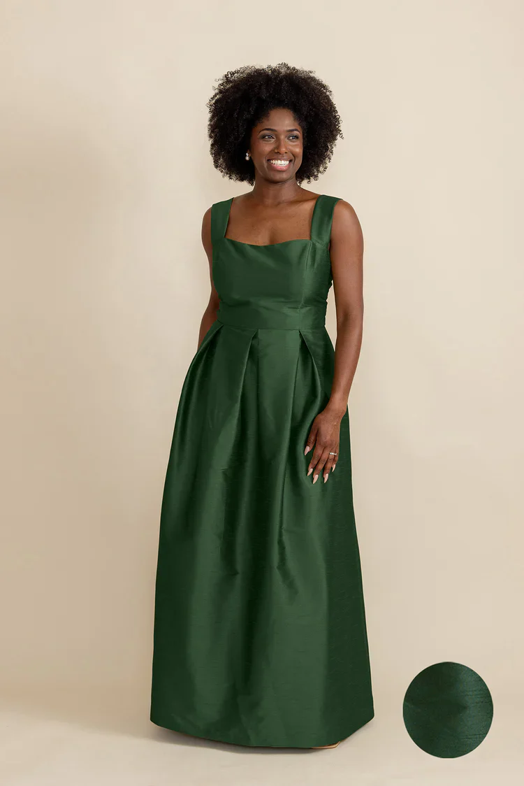 Beckett Bodice with Dahlia Skirt in Shantung - Image 20
