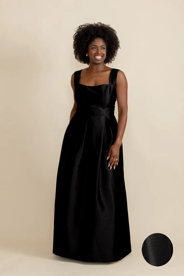 Beckett Bodice with Dahlia Skirt in Shantung - Image 3