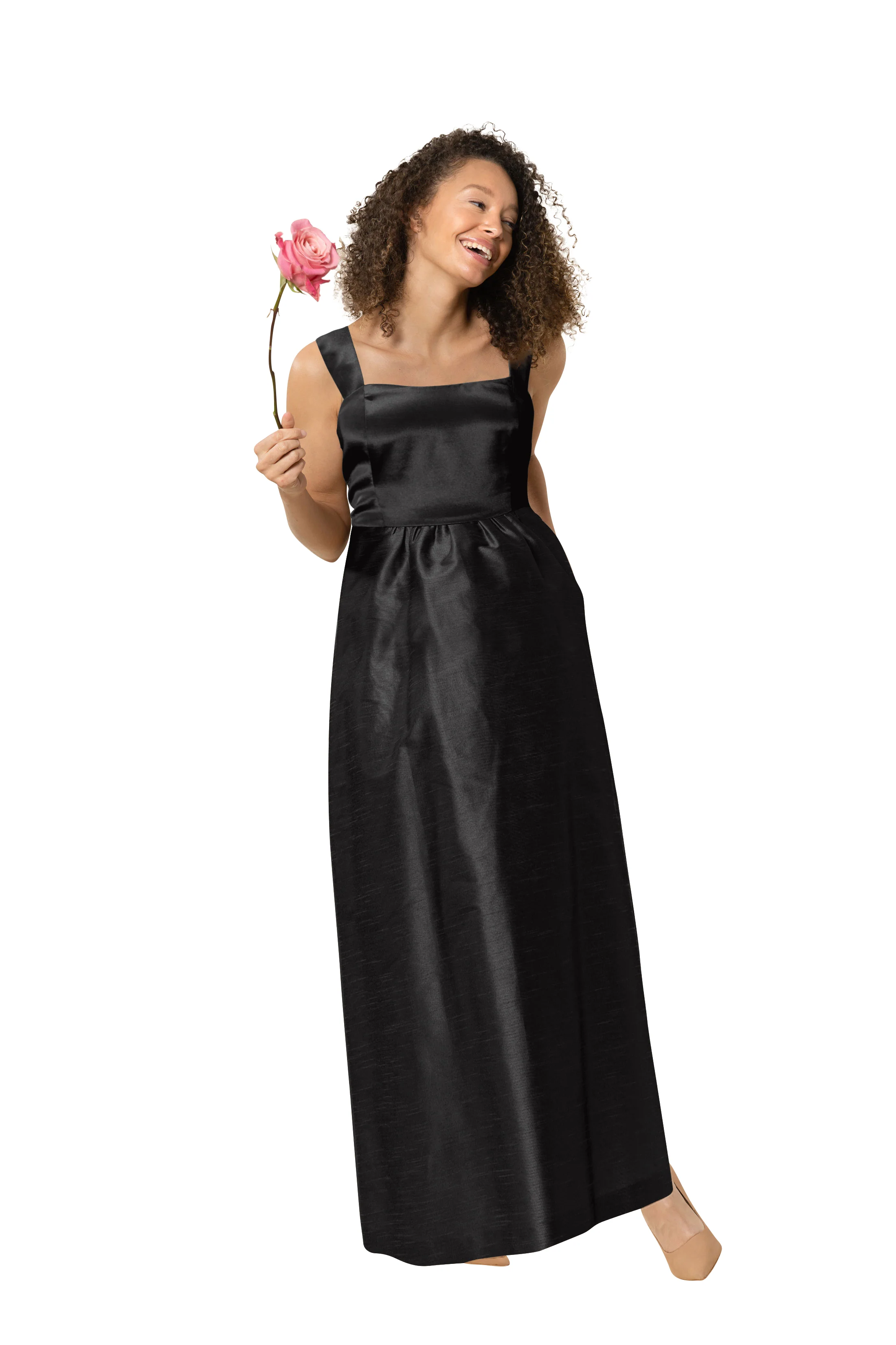 Beckett Bodice With Maternity Skirt in Drapey Bengaline
