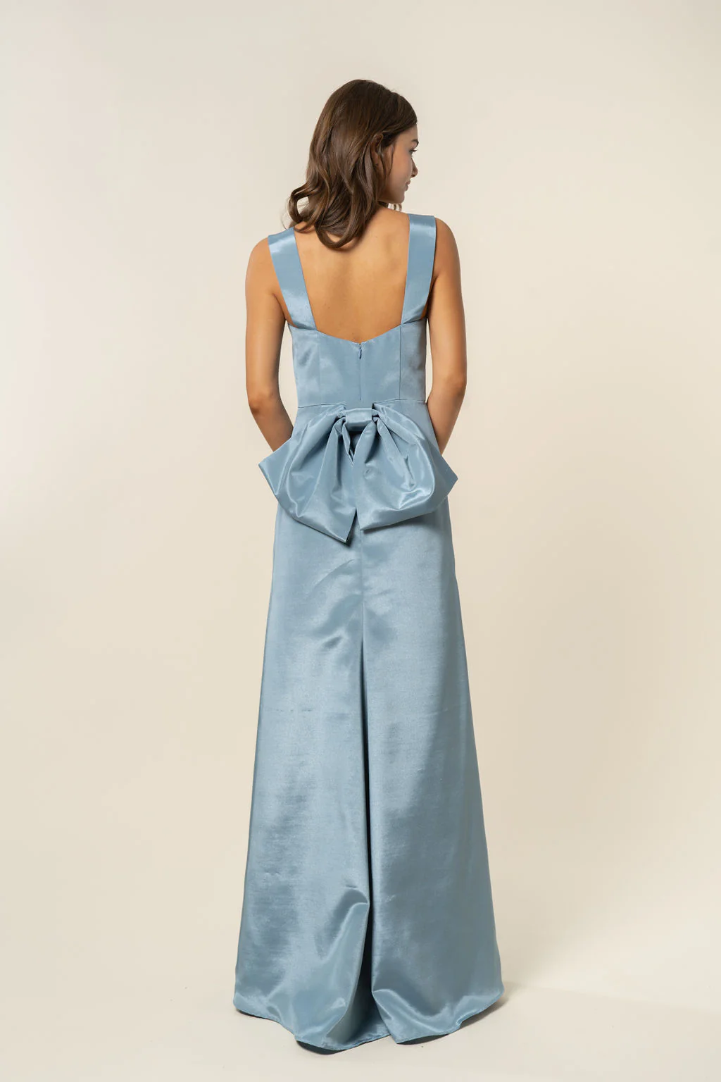 Beckett Bodice With Maternity Skirt in Shantung - Image 2