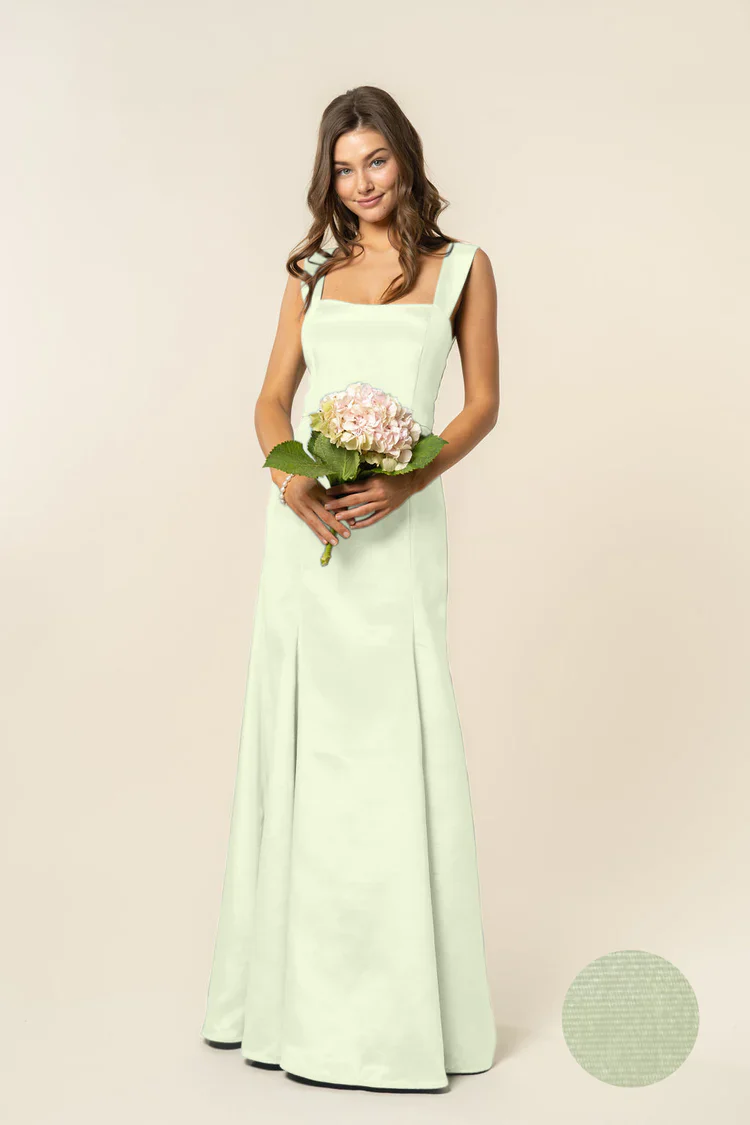 Beckett Bodice with Trumpet Skirt in Drapey Bengaline - Image 13