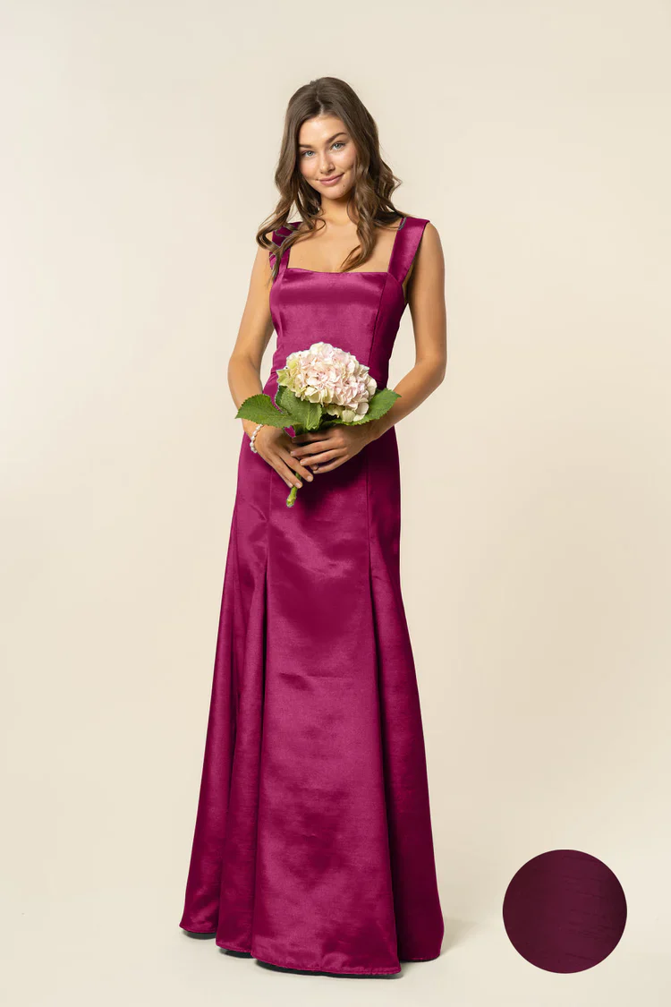 Beckett Bodice with Trumpet Skirt in Shantung - Image 17