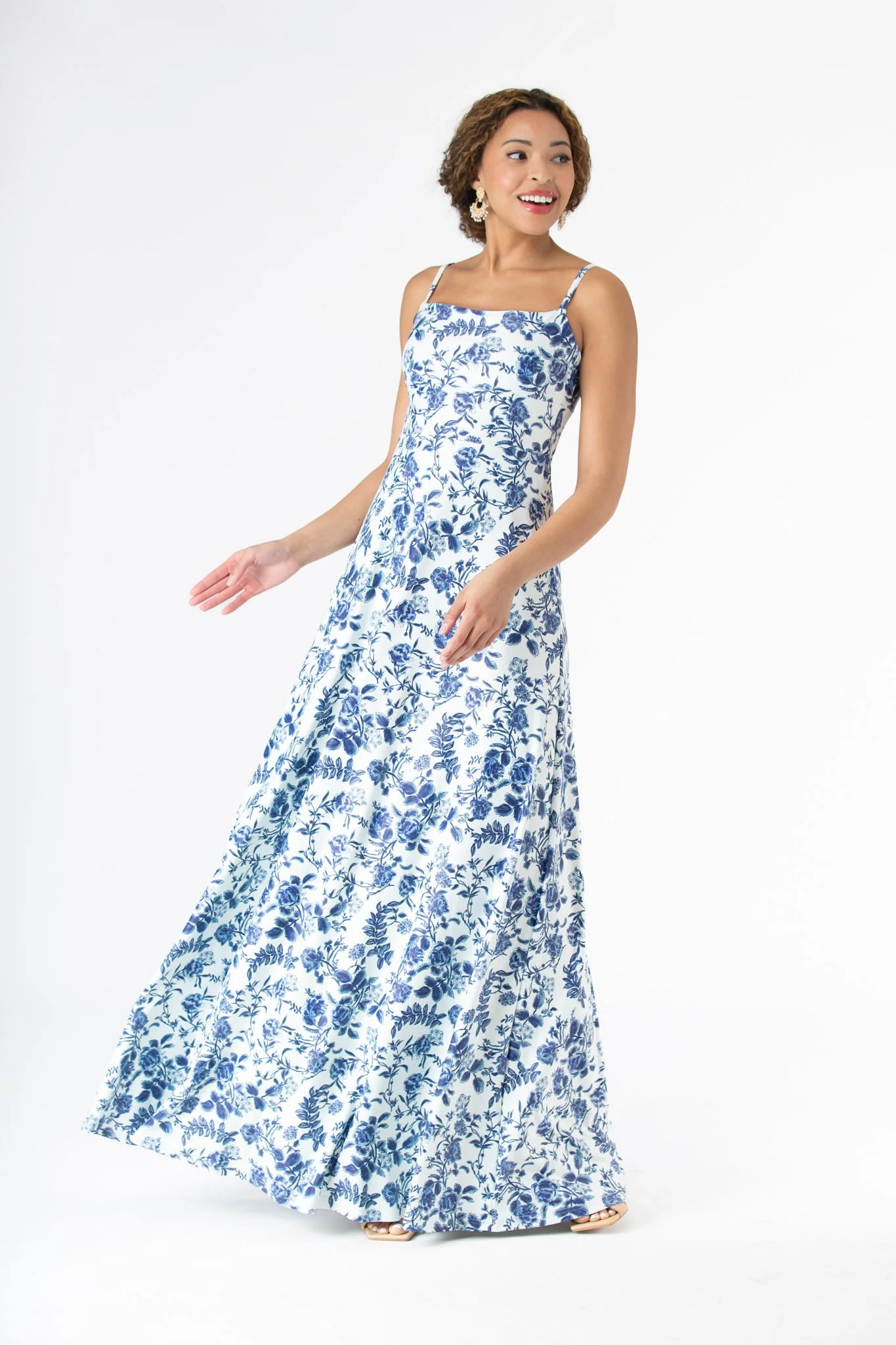 Brigette Dress in Evening Garden - Image 4