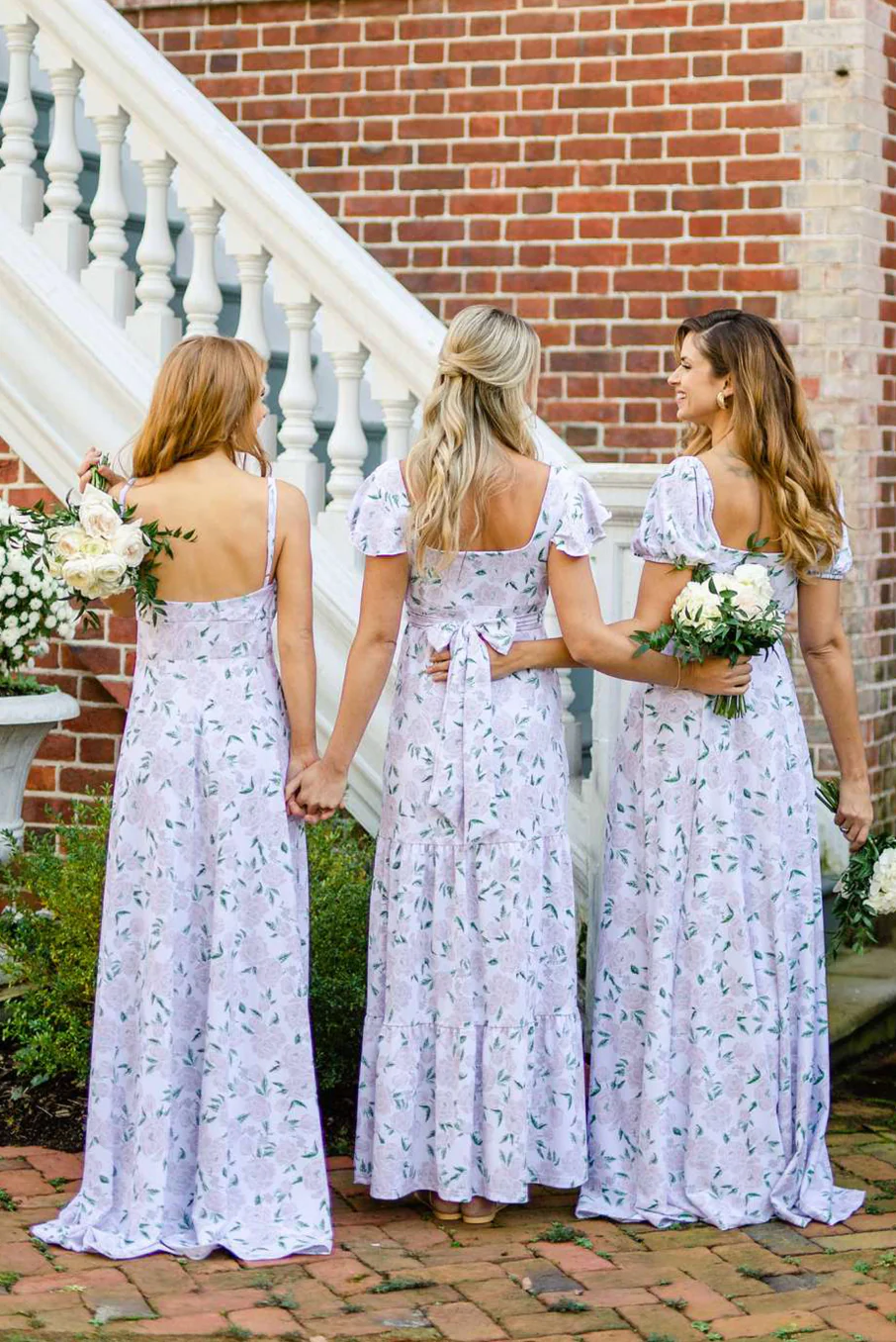 Brigette Dress in Peony Prosecco - Image 6
