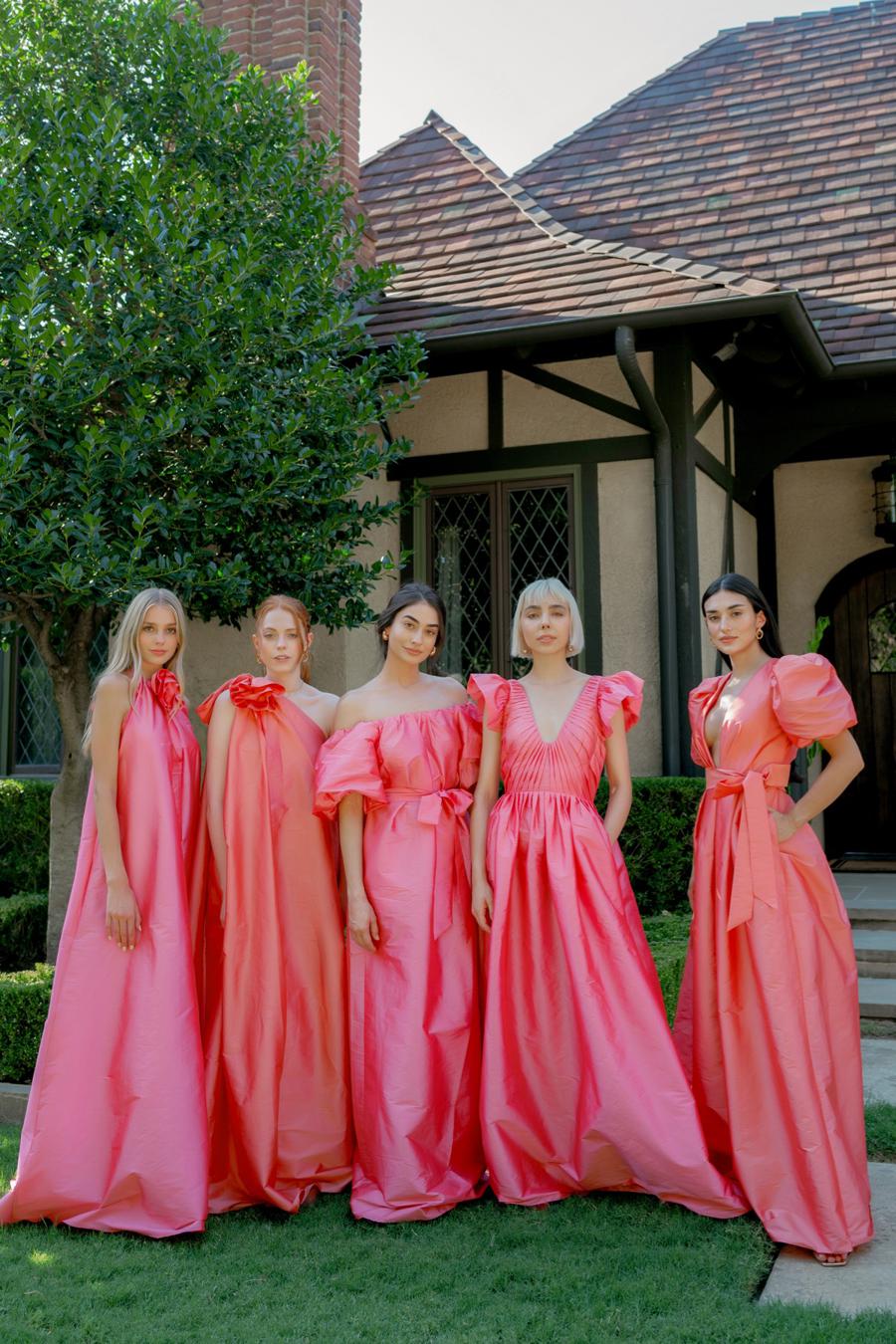 By Watters Evening Style Bloom in Pamplemousse - Image 10