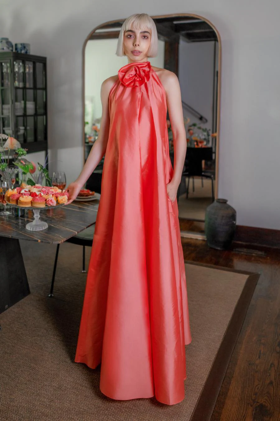 By Watters Evening Style Bloom in Pamplemousse - Image 6