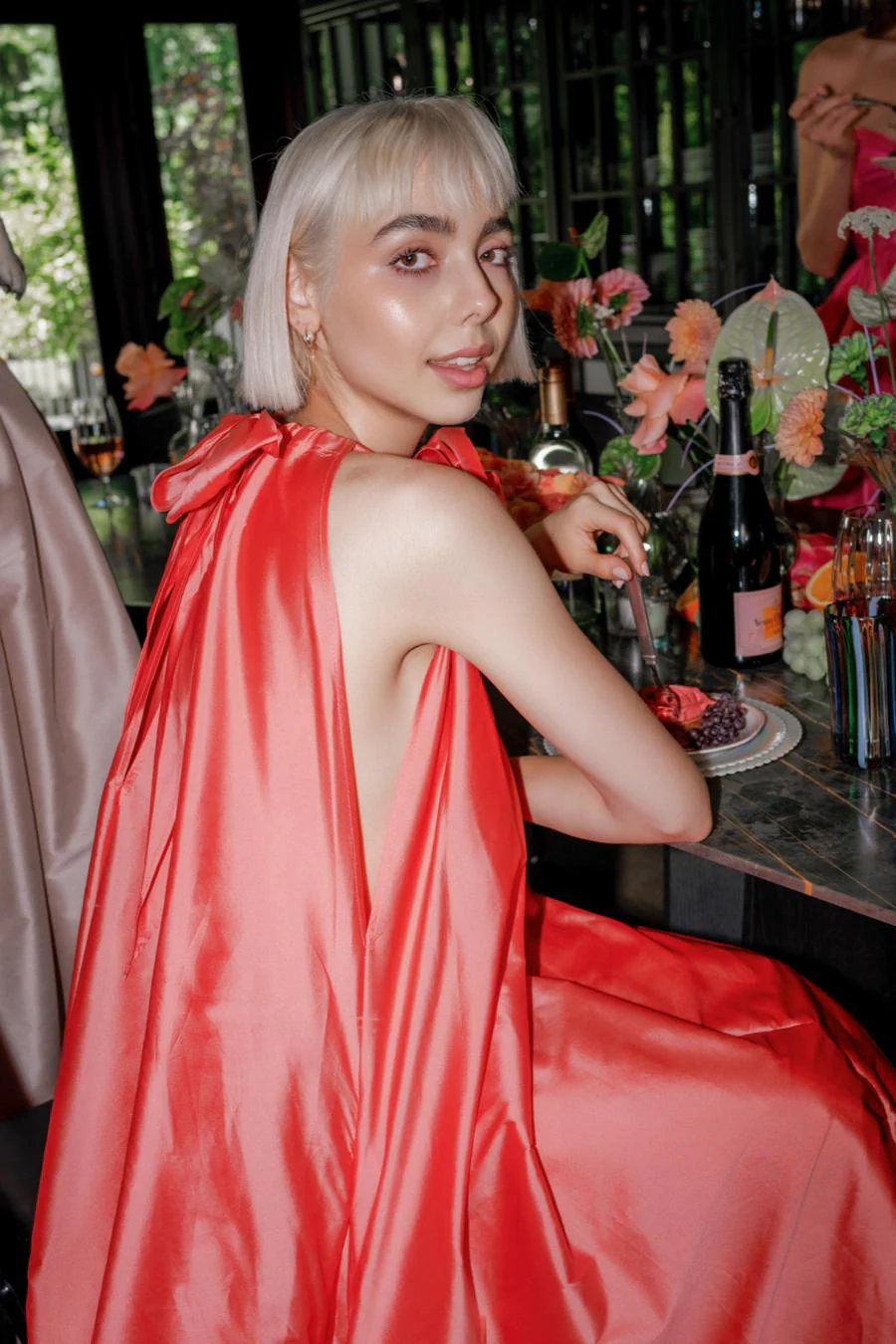 By Watters Evening Style Bloom in Pamplemousse - Image 7