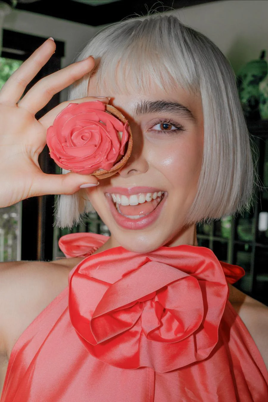 By Watters Evening Style Bloom in Pamplemousse - Image 8