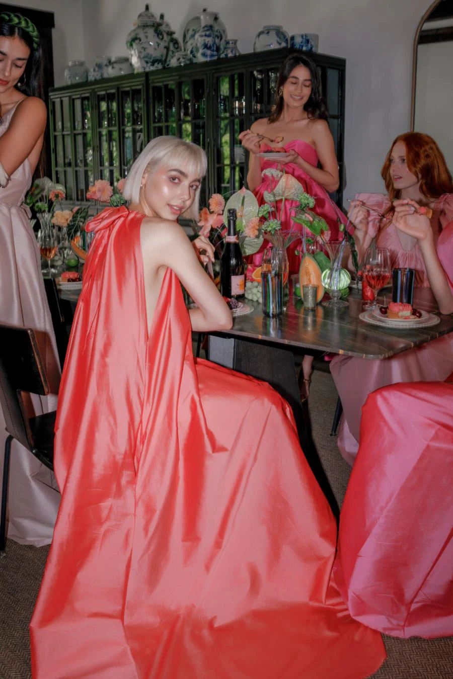By Watters Evening Style Bloom in Pamplemousse - Image 9