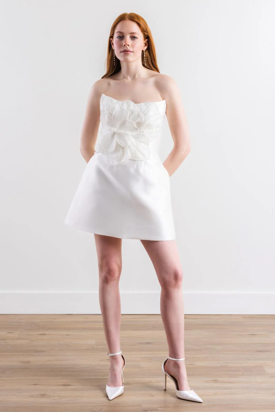 By Watters Little White Dress Brie 31413