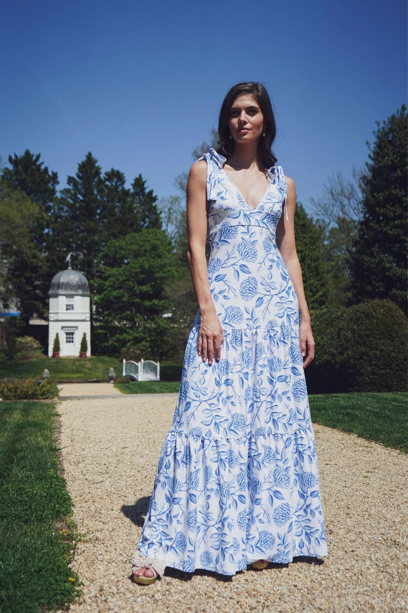 Clementine Dress in Dahlia Crush - Image 2