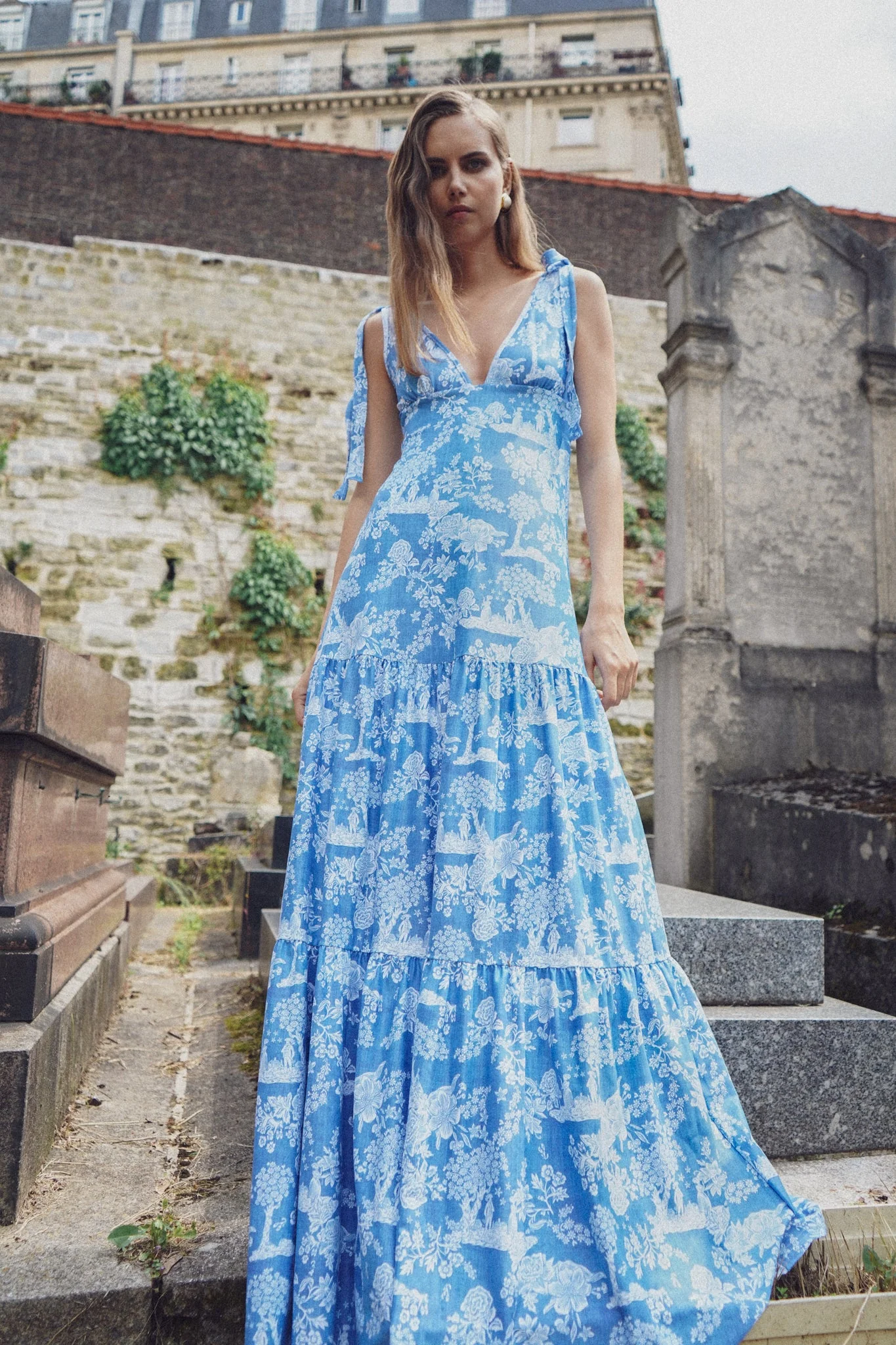 Clementine Dress in French Countryside - Image 3