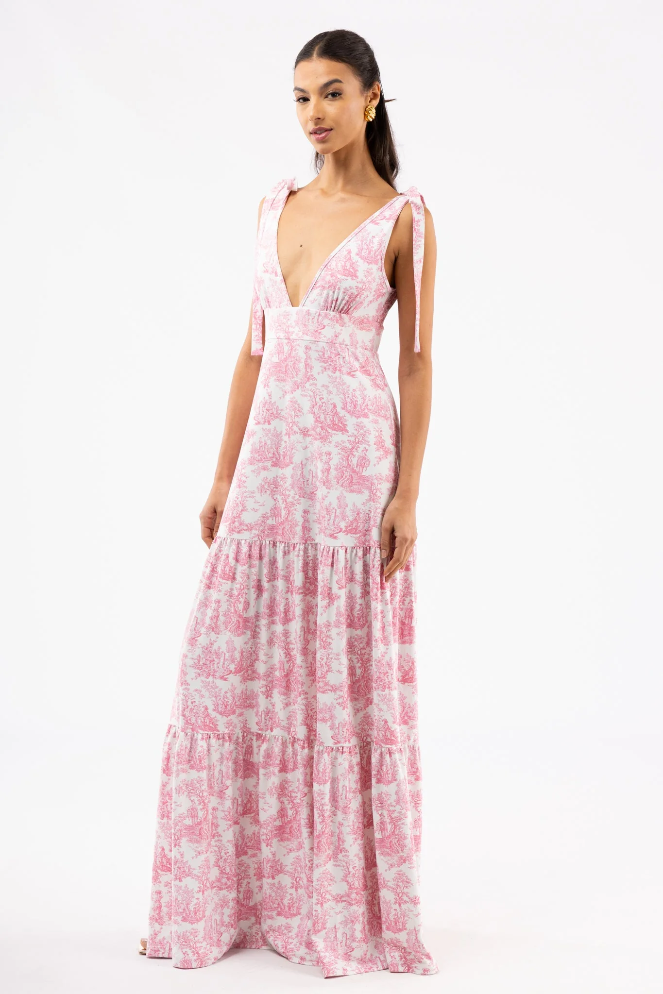 Clementine Dress in Love Thorn Rose - Image 3