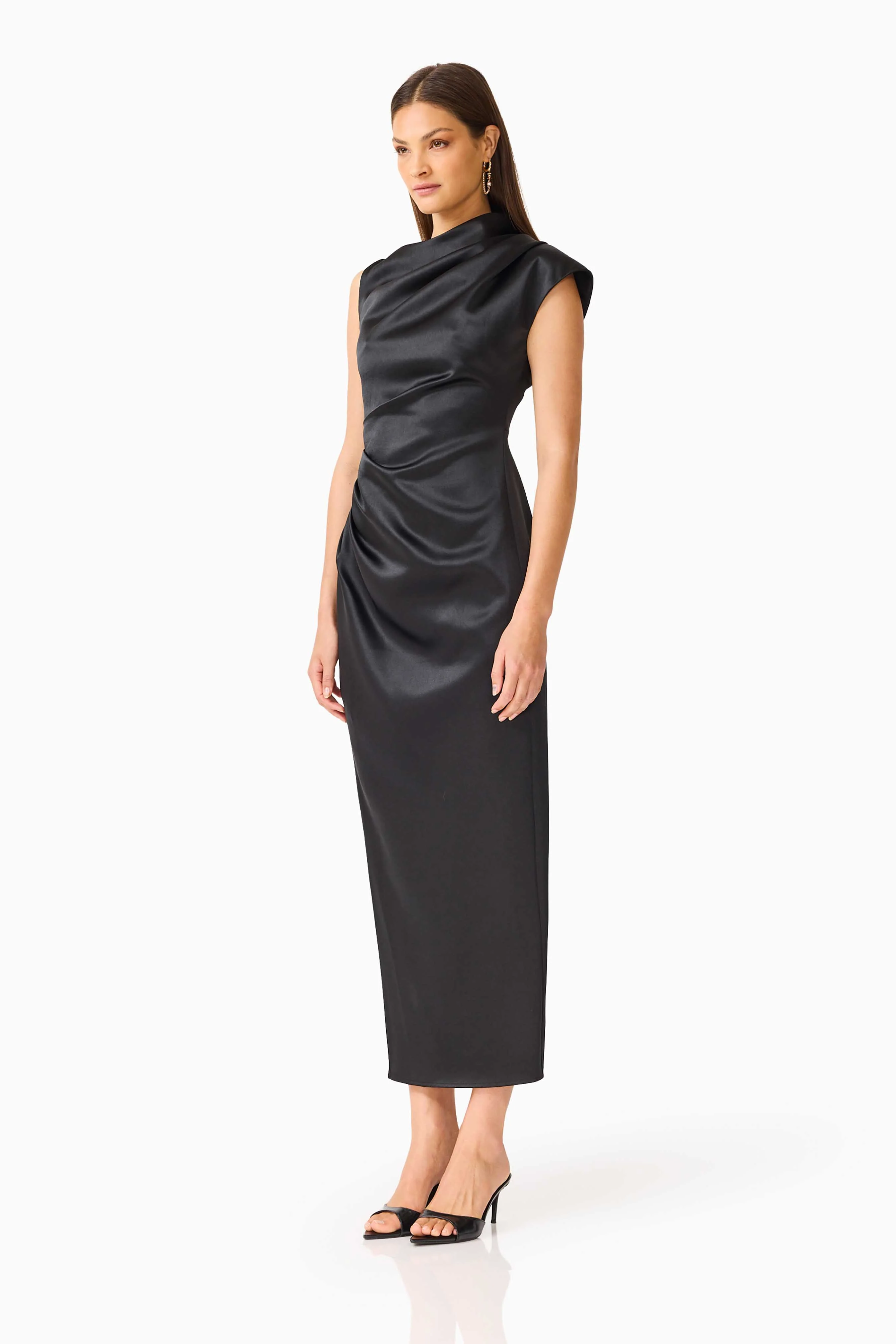 Coralie Maxi Gown in Black - Image 6