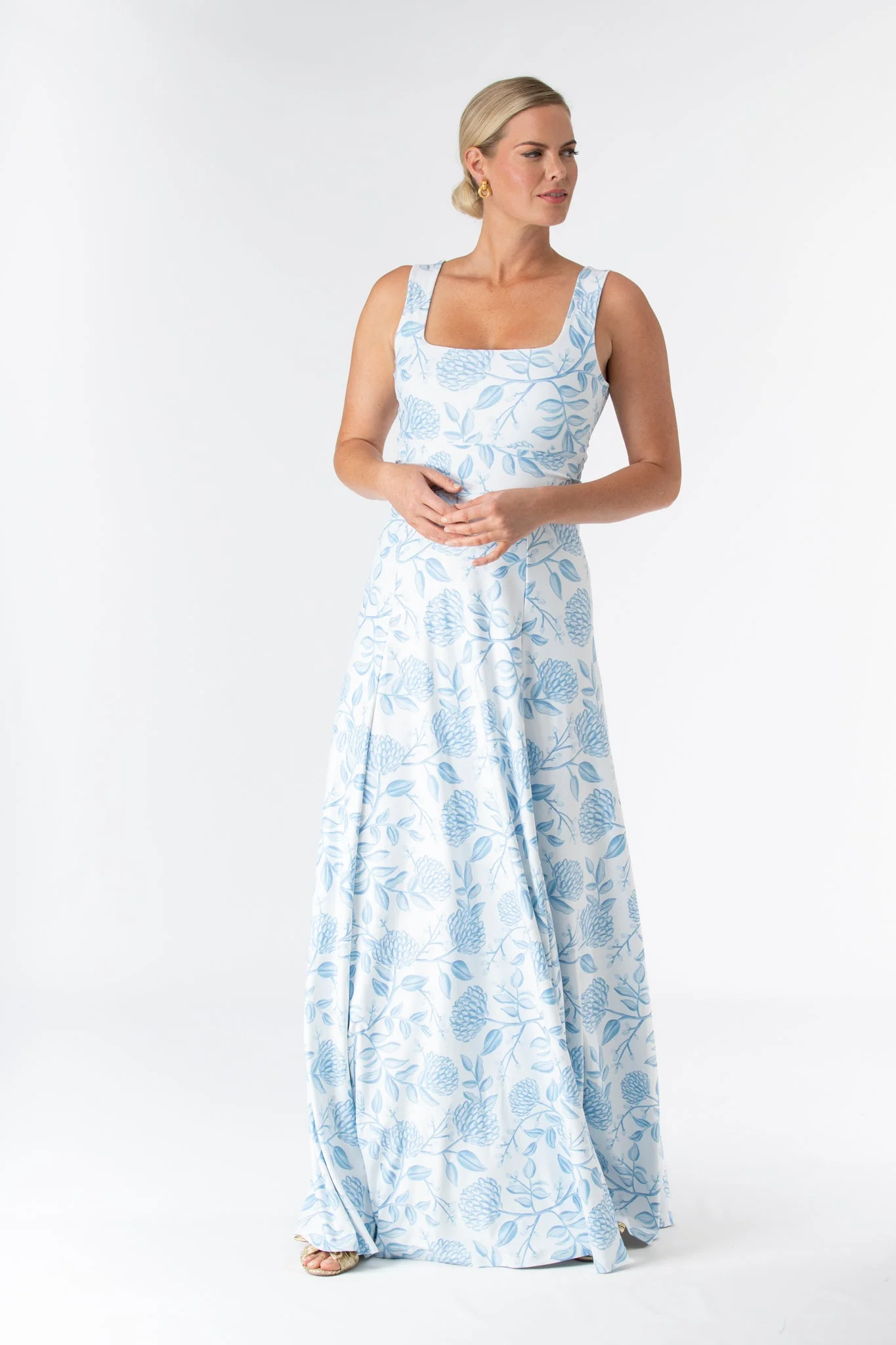 Cosette Dress in Dusty Bloom - Image 2