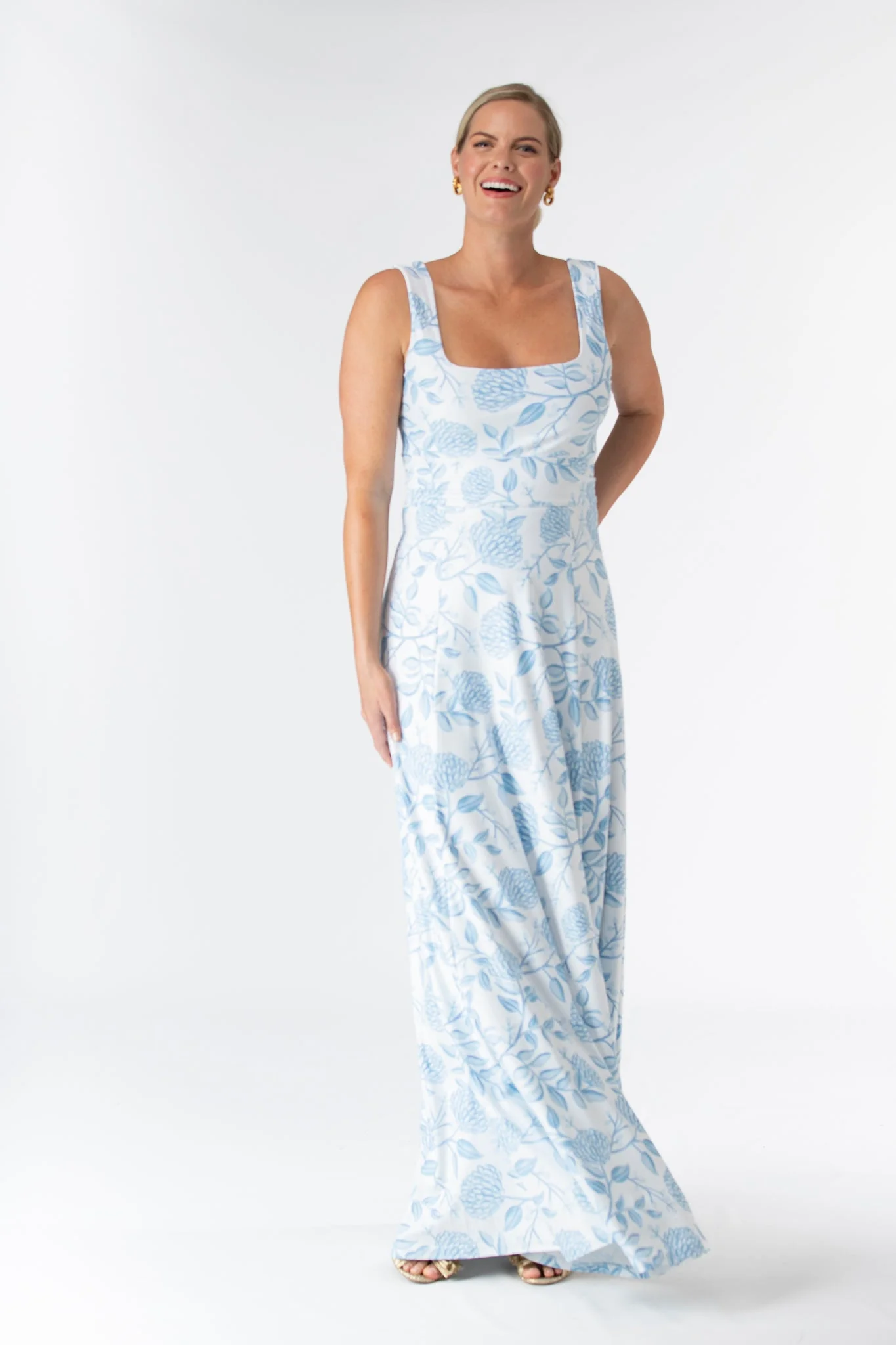 Cosette Dress in Dusty Bloom - Image 3