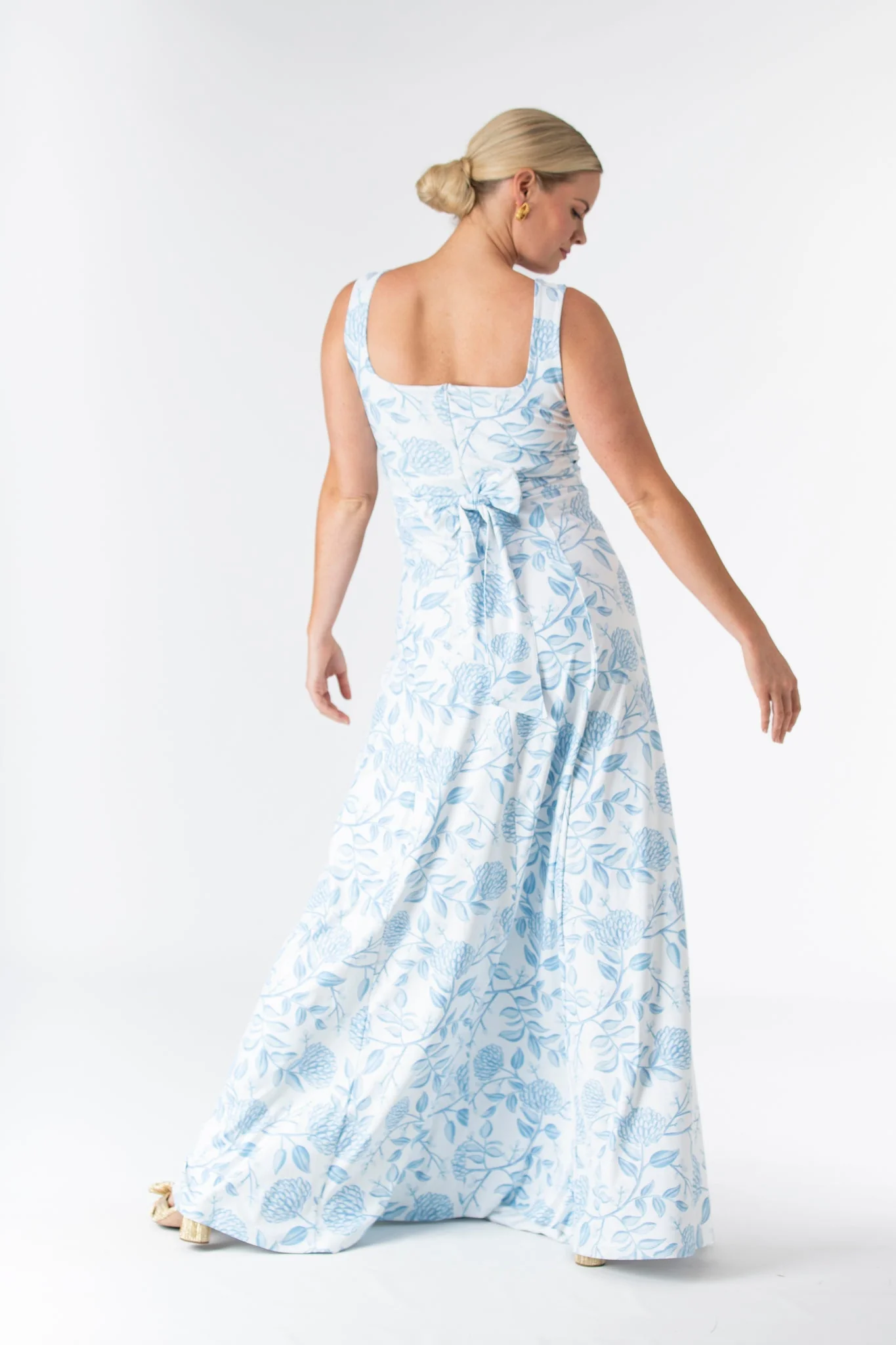 Cosette Dress in Dusty Bloom - Image 6