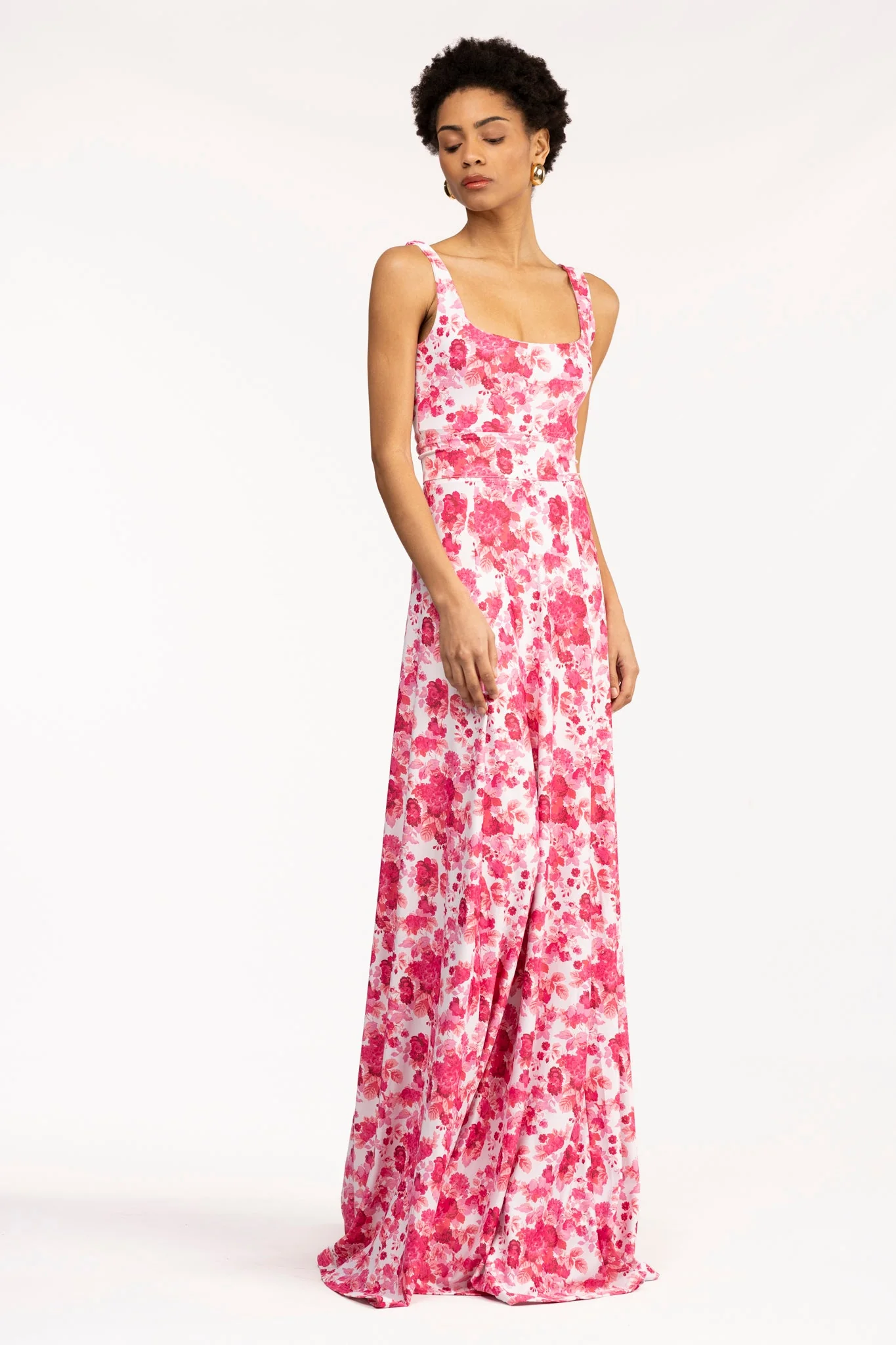 Cosette Dress in Raspberry Chateau