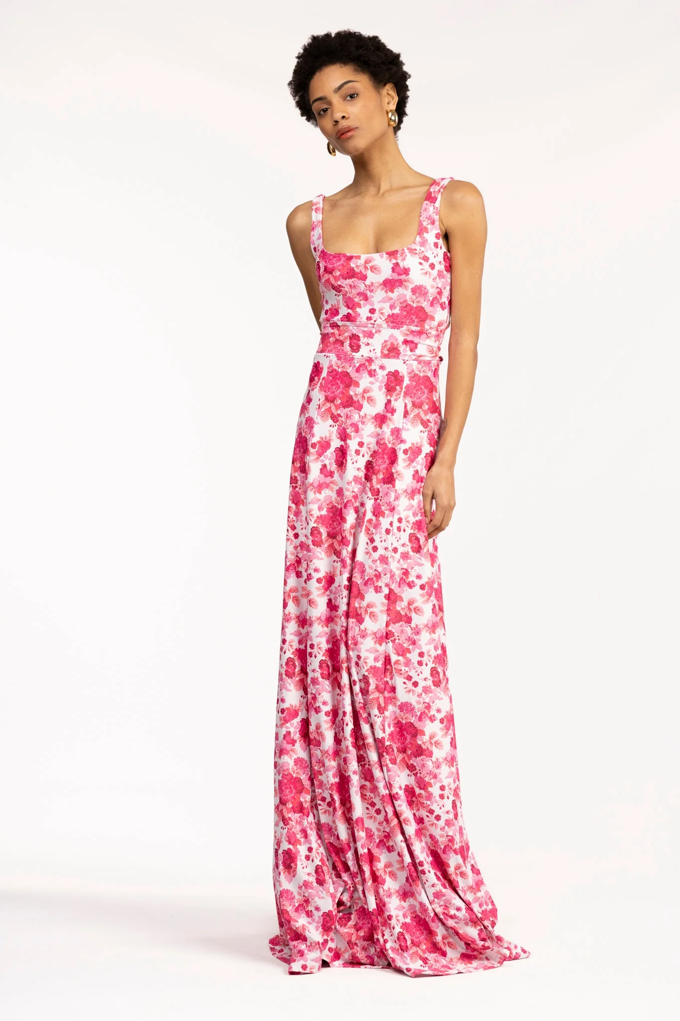 Cosette Dress in Raspberry Chateau - Image 3