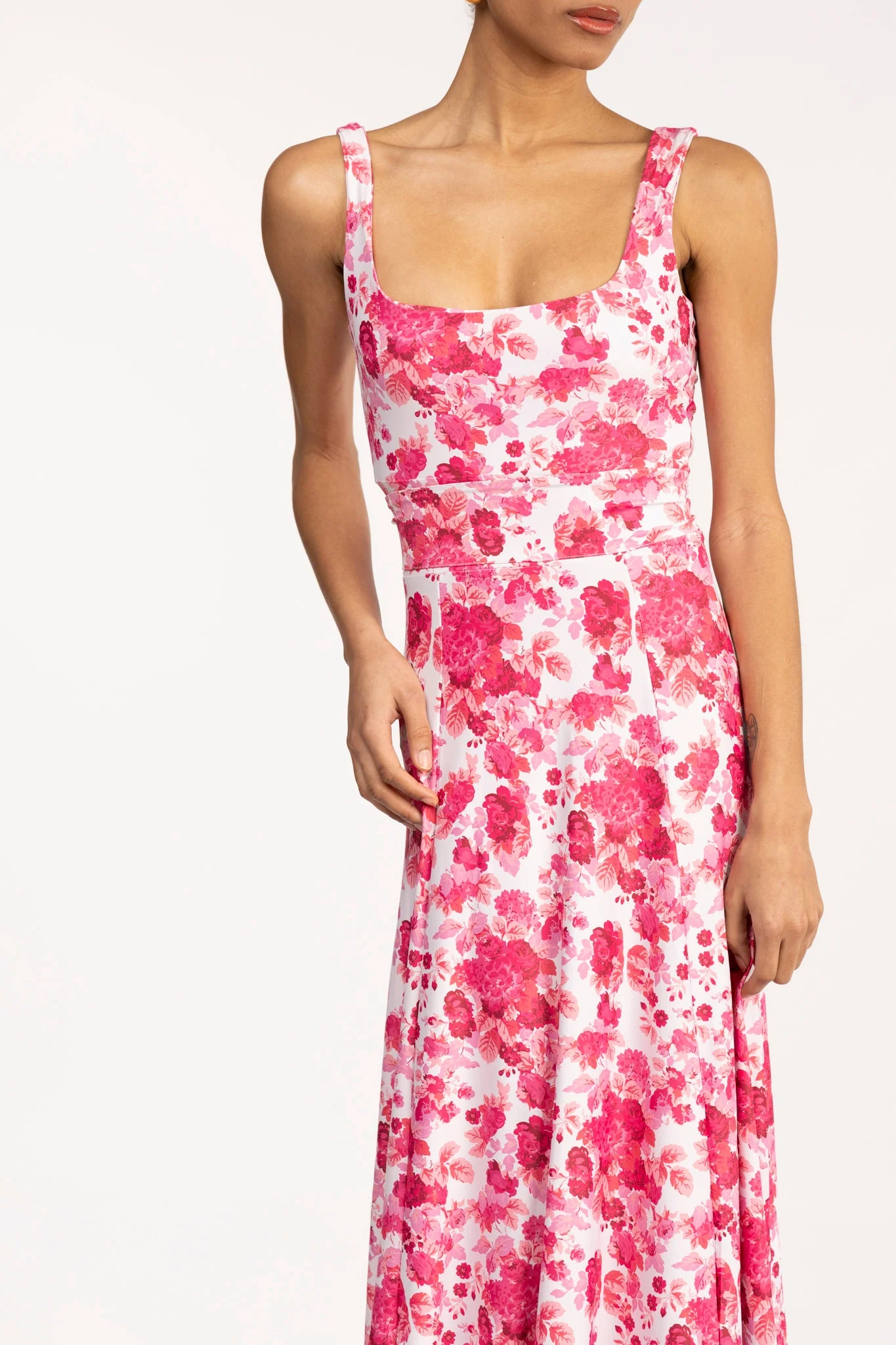 Cosette Dress in Raspberry Chateau - Image 6