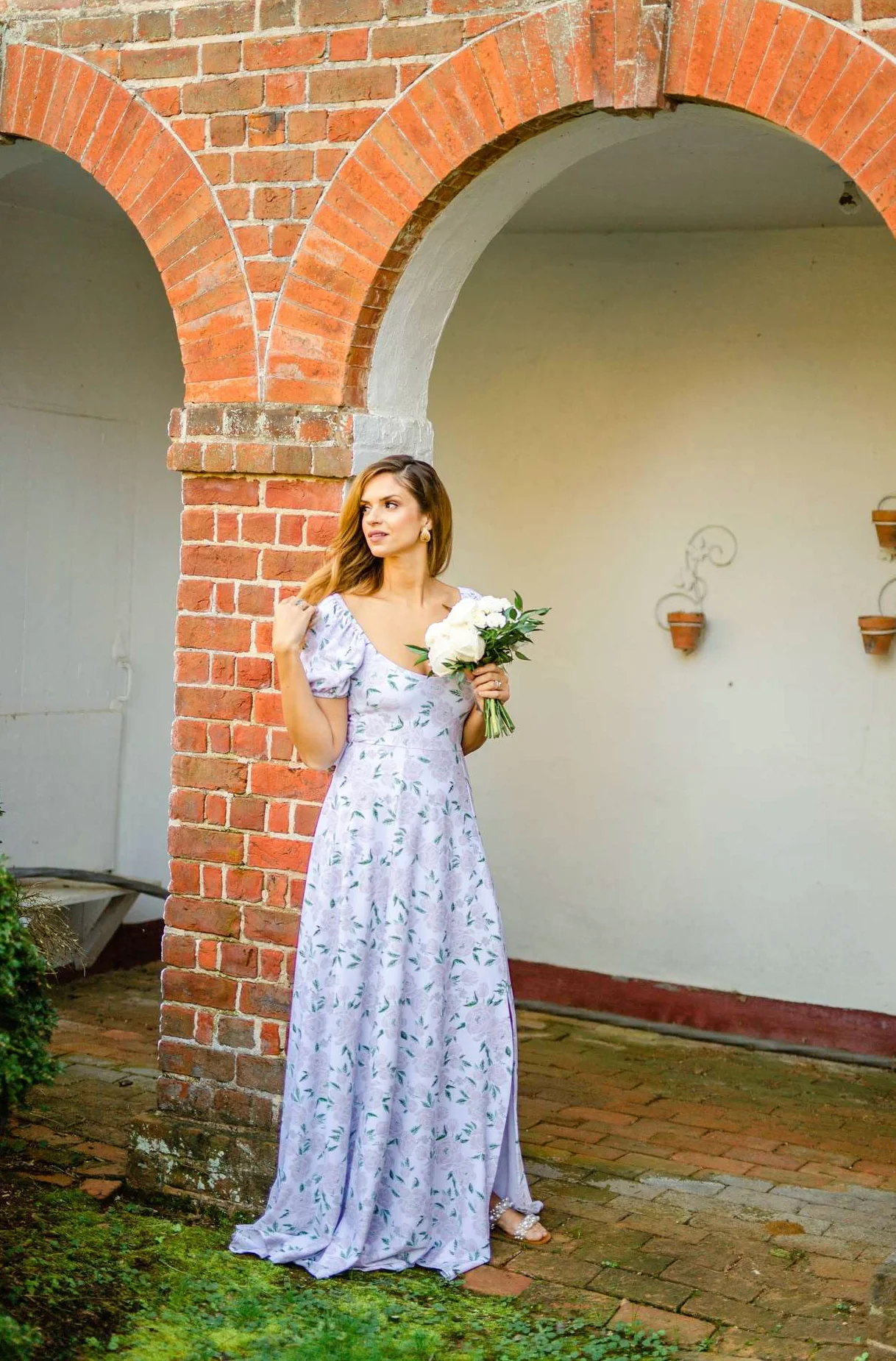 Elizabeth Dress in Peony Prosecco - Image 4
