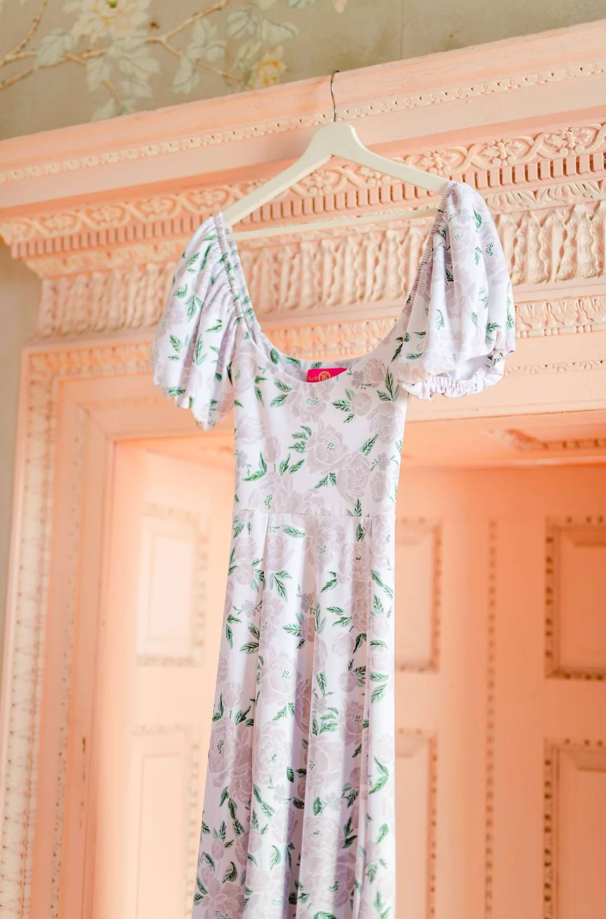 Elizabeth Dress in Peony Prosecco - Image 8