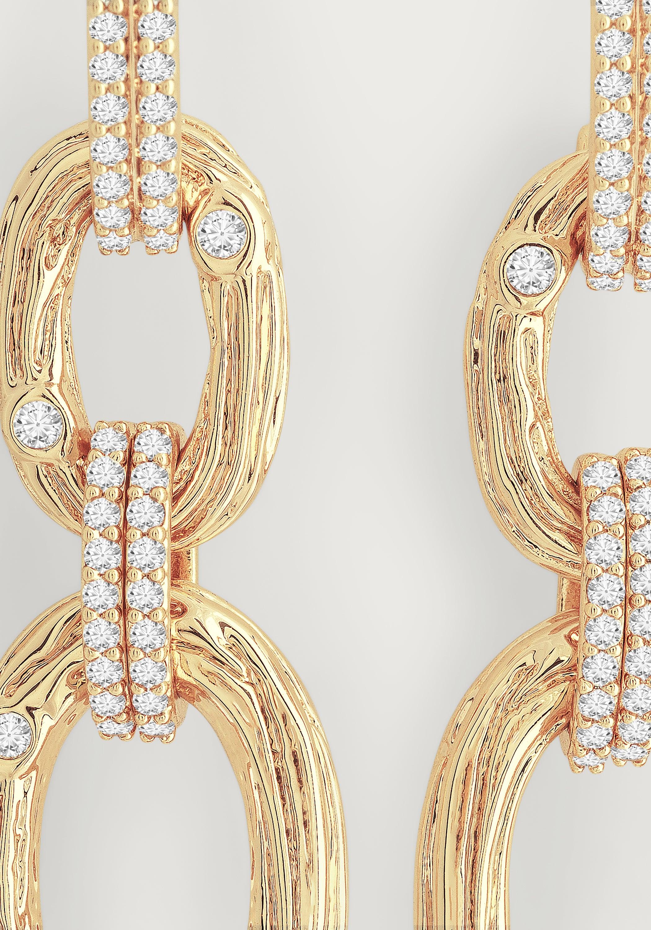 Enchanted Forest Chain Earrings - Image 3