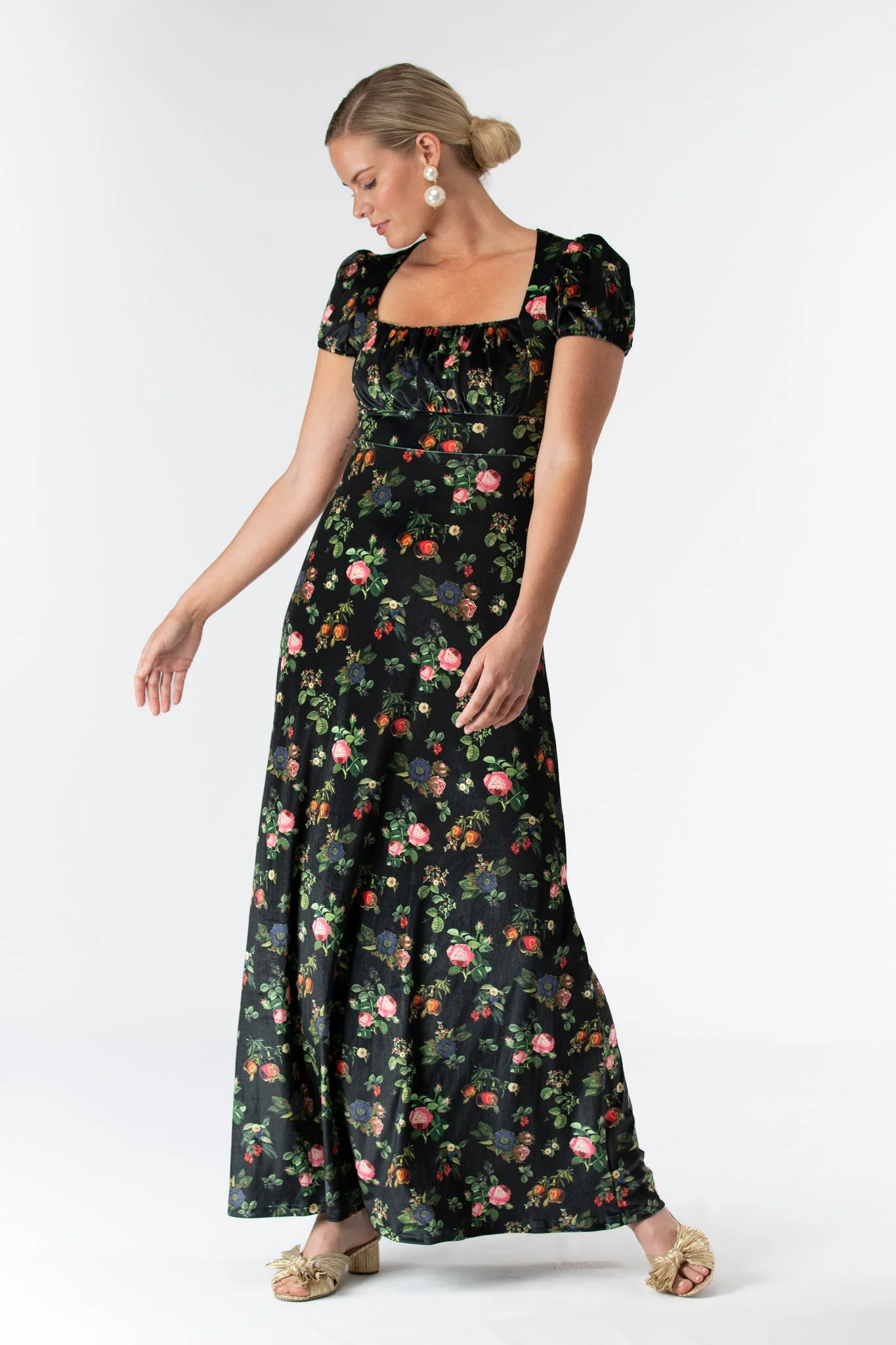Estelle Dress in Forbidden Fruit - Image 3