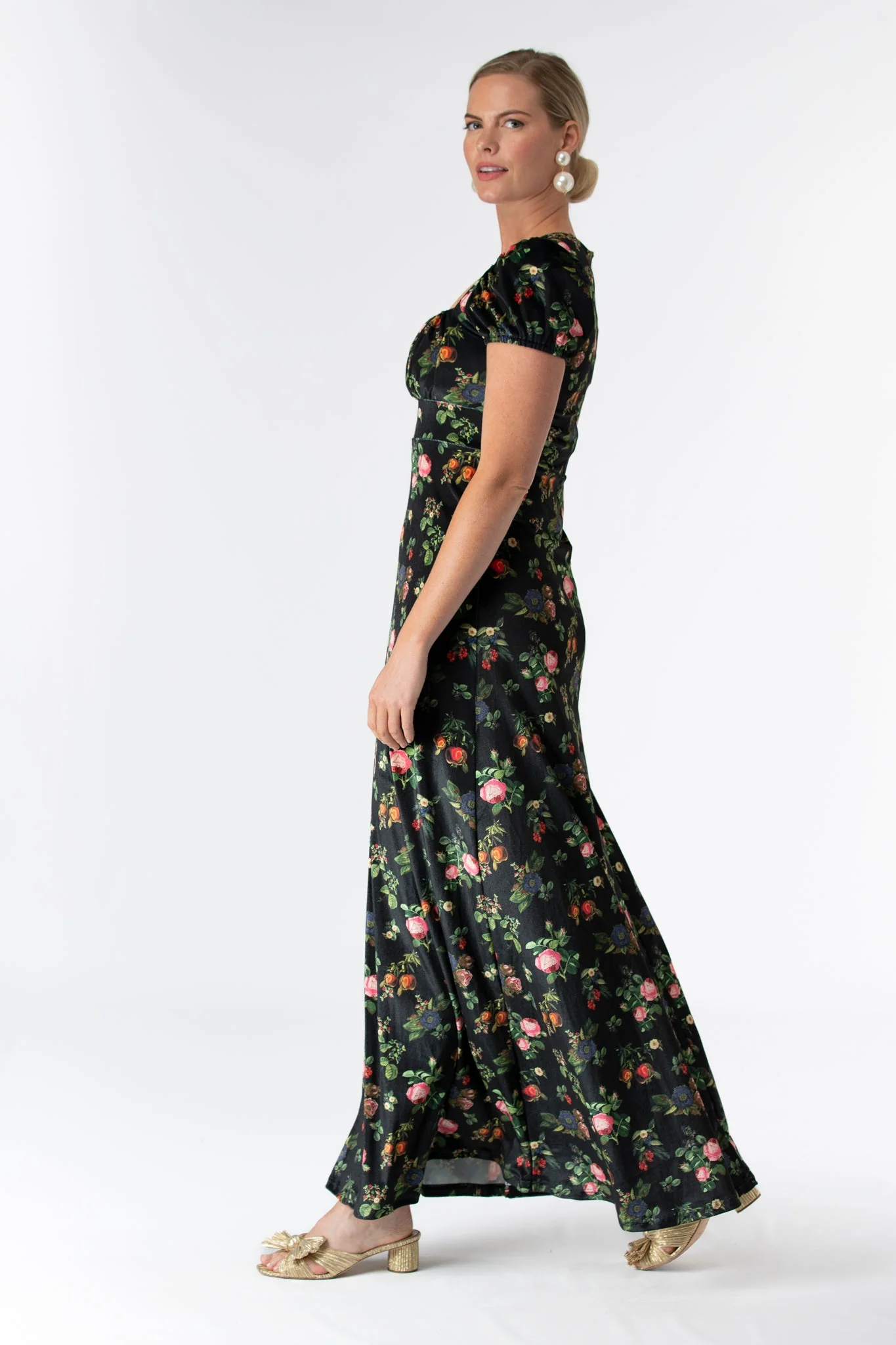 Estelle Dress in Forbidden Fruit - Image 4