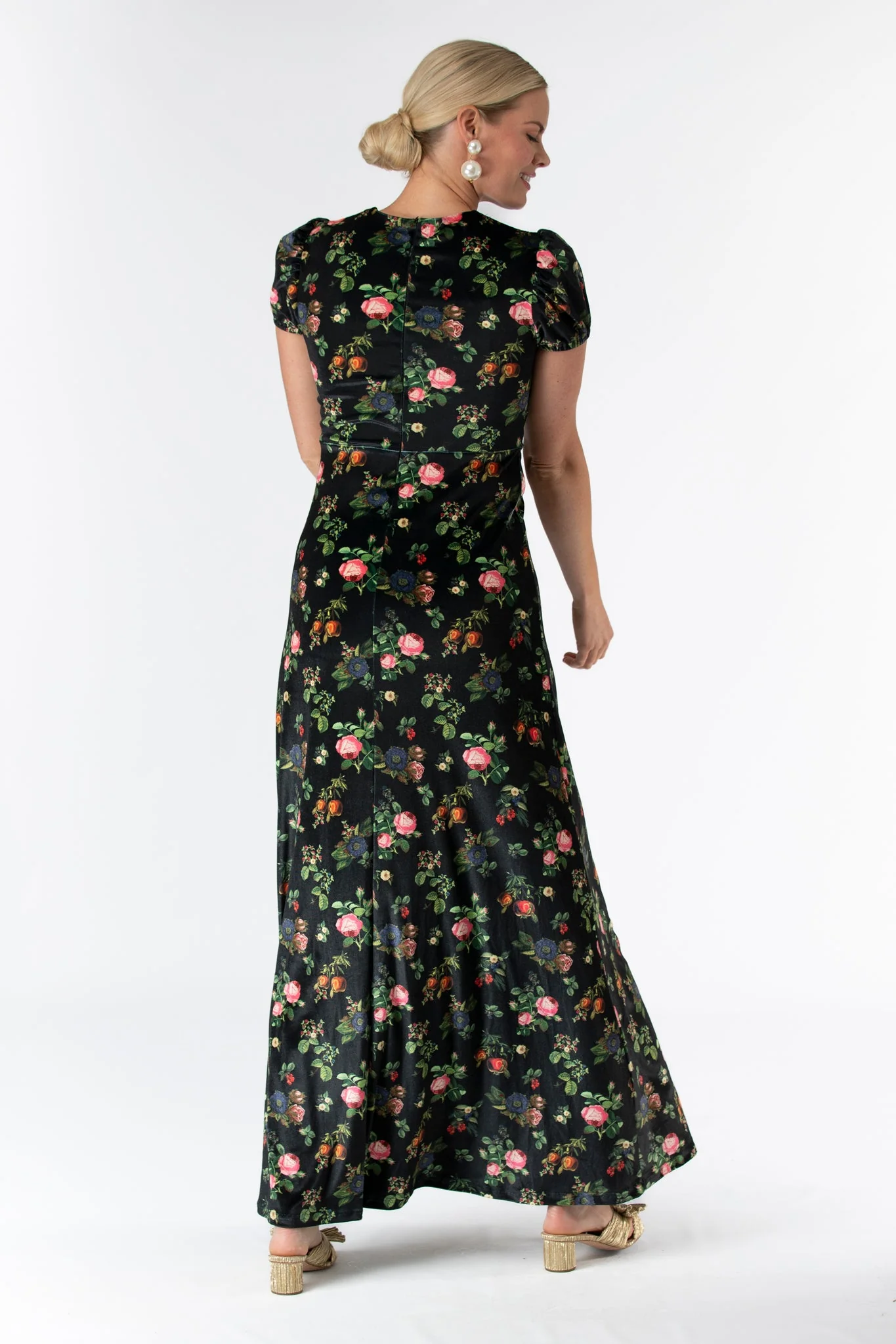 Estelle Dress in Forbidden Fruit - Image 6