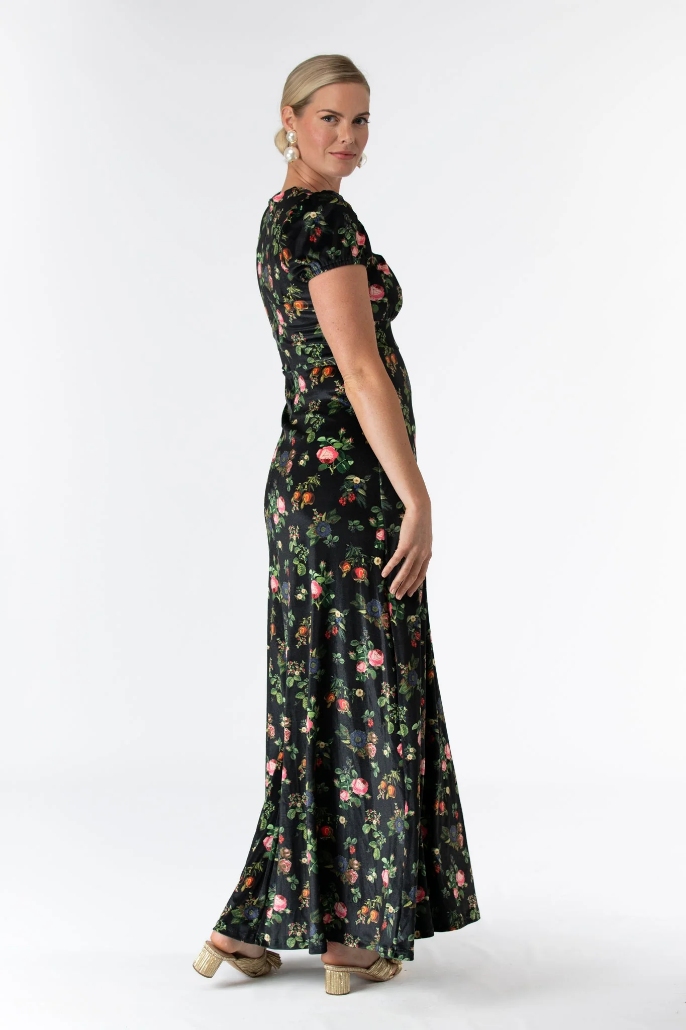 Estelle Dress in Forbidden Fruit - Image 7