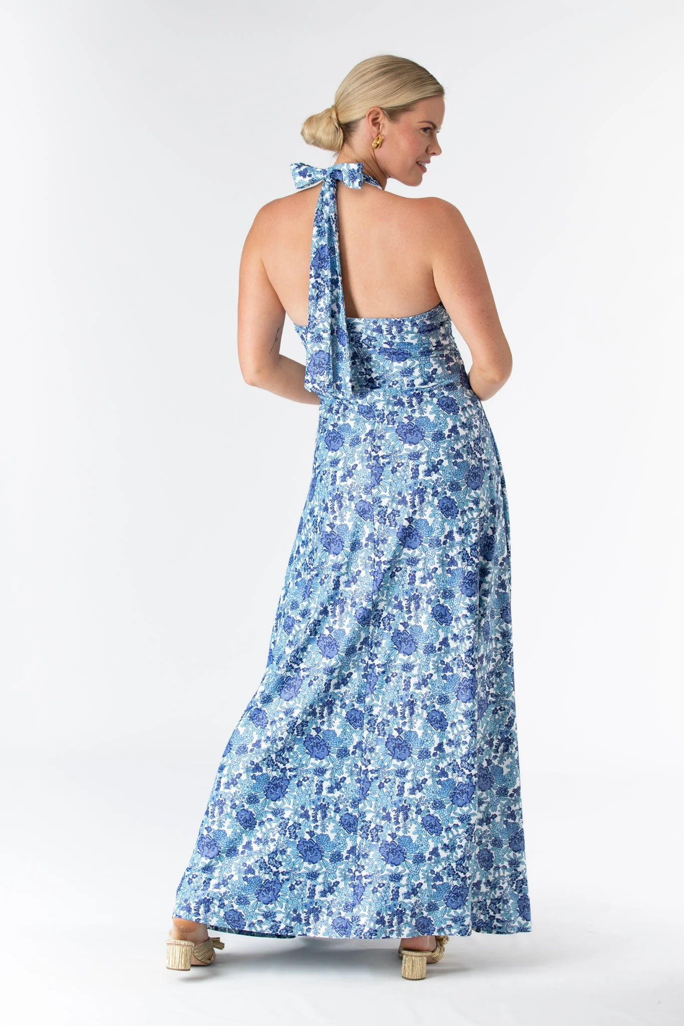 Fallon Dress in Porcelain Petals - Image 6