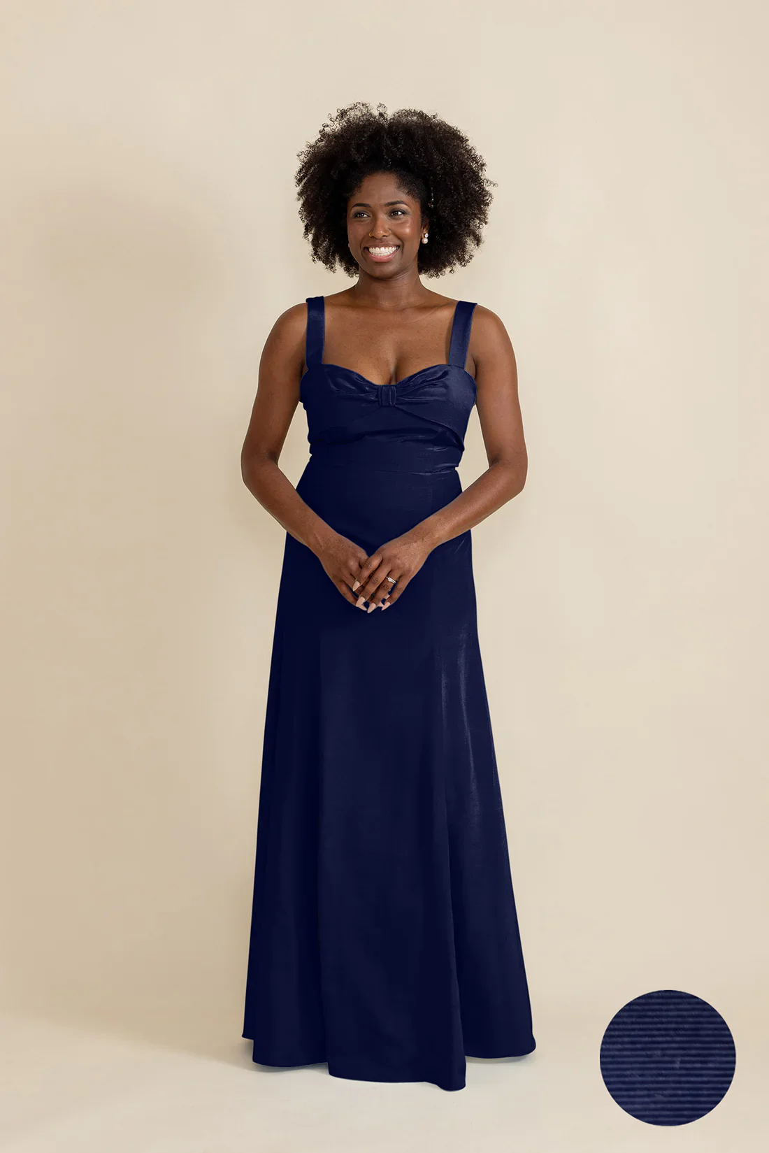 Grace Bodice with Trumpet Skirt in Drapey Bengaline - Image 13