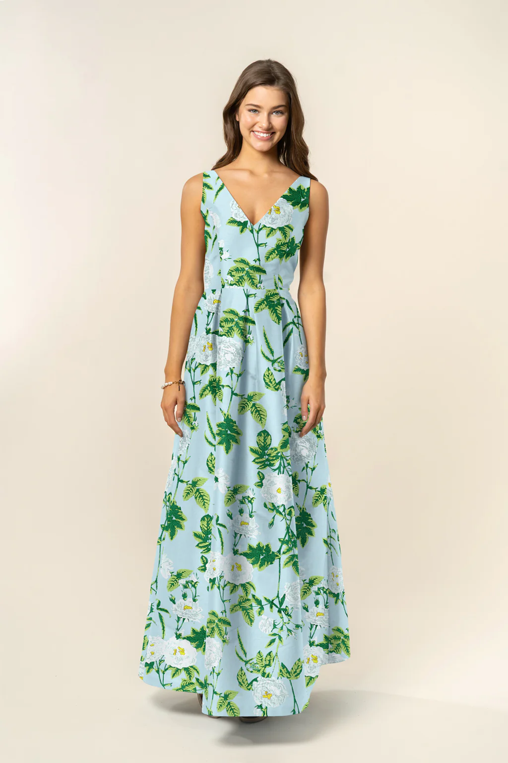Harper Bodice with Dahlia Skirt in Camellia Jacquard - Image 3