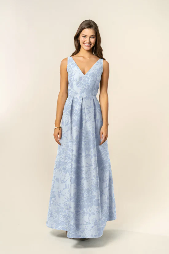 Harper Bodice with Dahlia Skirt in Garden Flora - Image 2
