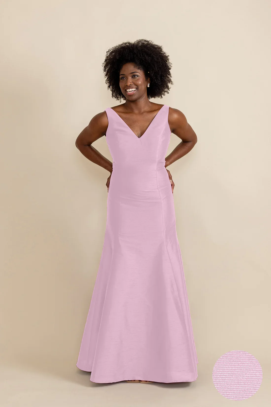 Harper Bodice with Trumpet Skirt in Drapey Bengaline - Image 8
