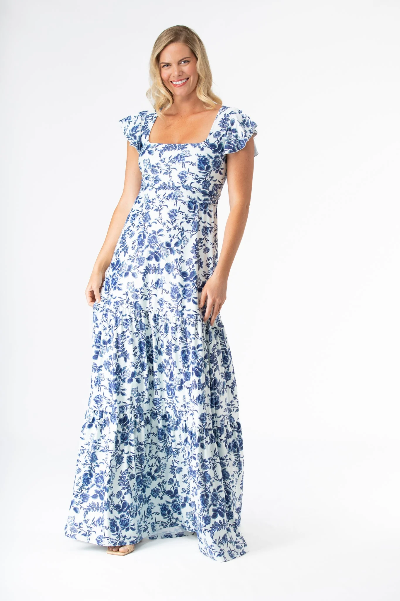 Isabella Dress in Evening Garden - Image 2