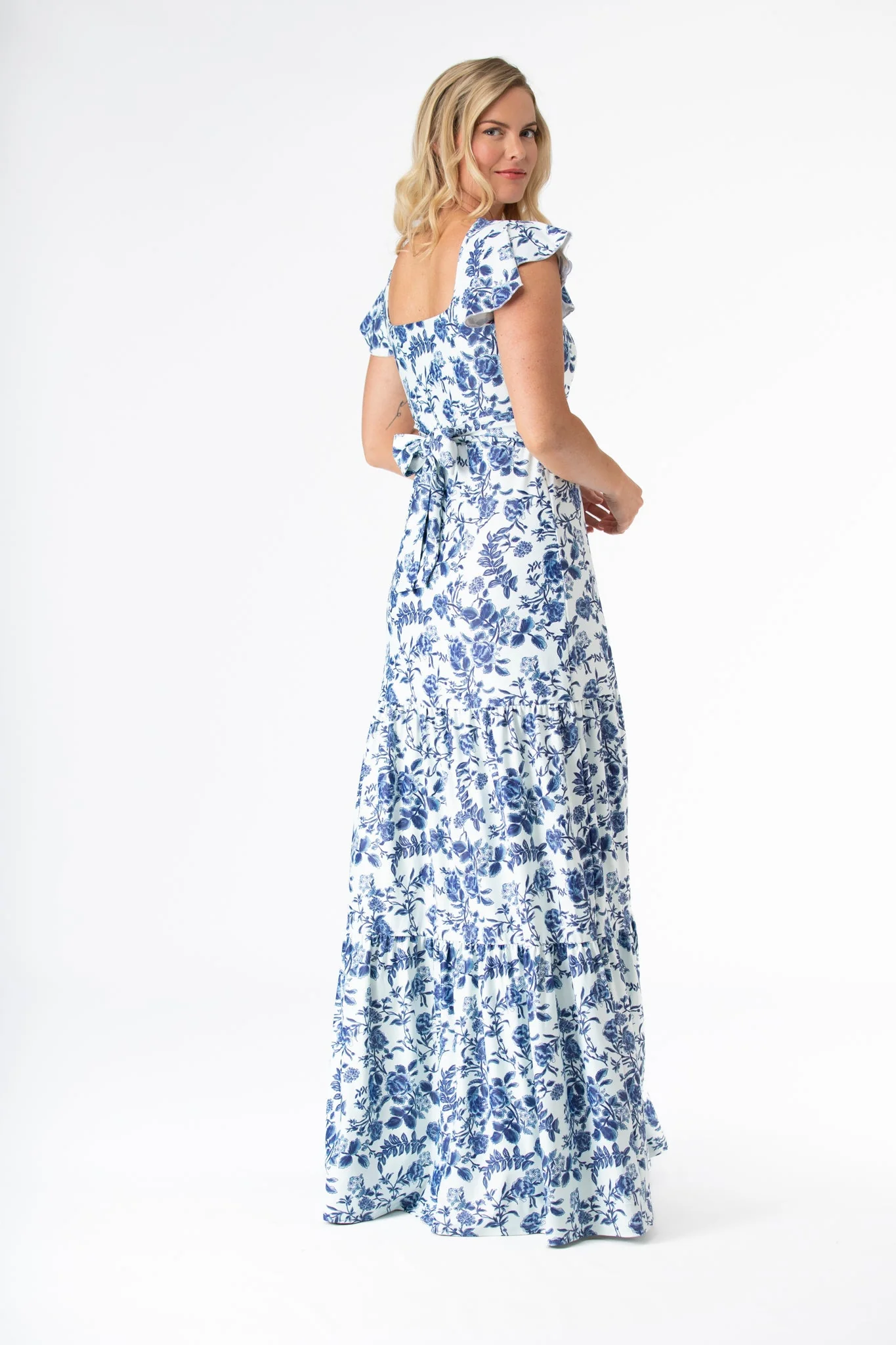 Isabella Dress in Evening Garden - Image 7