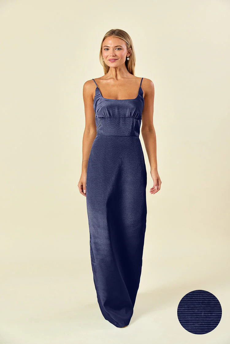 Jane Bodice with Straight Skirt in Drapey Bengaline - Image 11