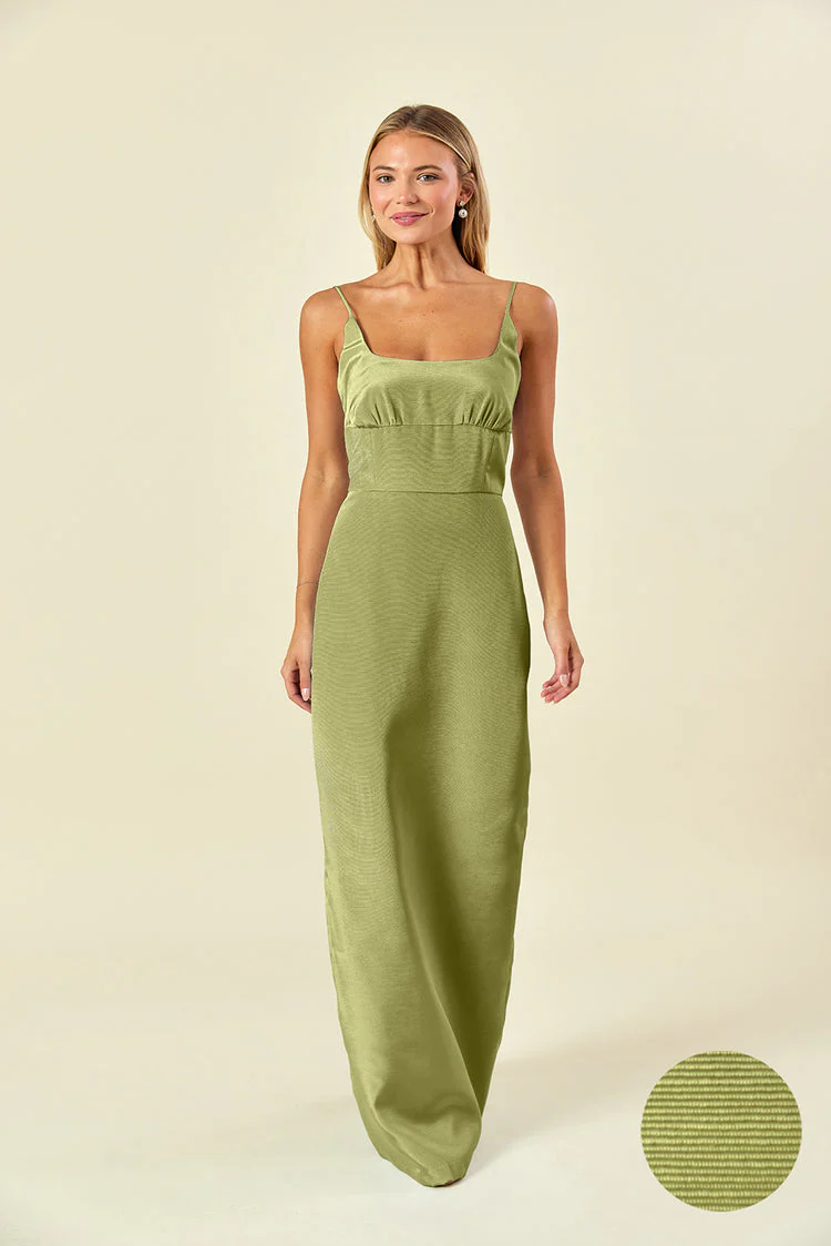 Jane Bodice with Straight Skirt in Drapey Bengaline - Image 12