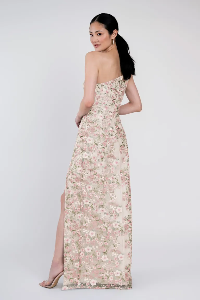 Jenny Yoo Bridesmaid Dress Bristol in Ophelia Embroidered Tulle - Image 4
